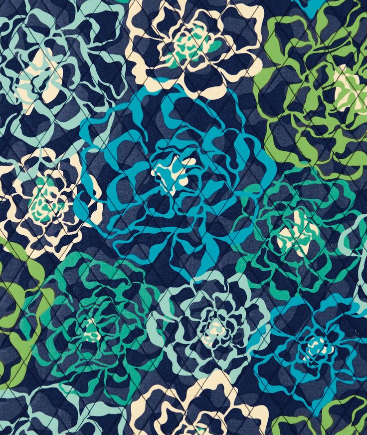How To Draw Vera Bradley Designs - Blue Vera Bradley Prints - HD Wallpaper 