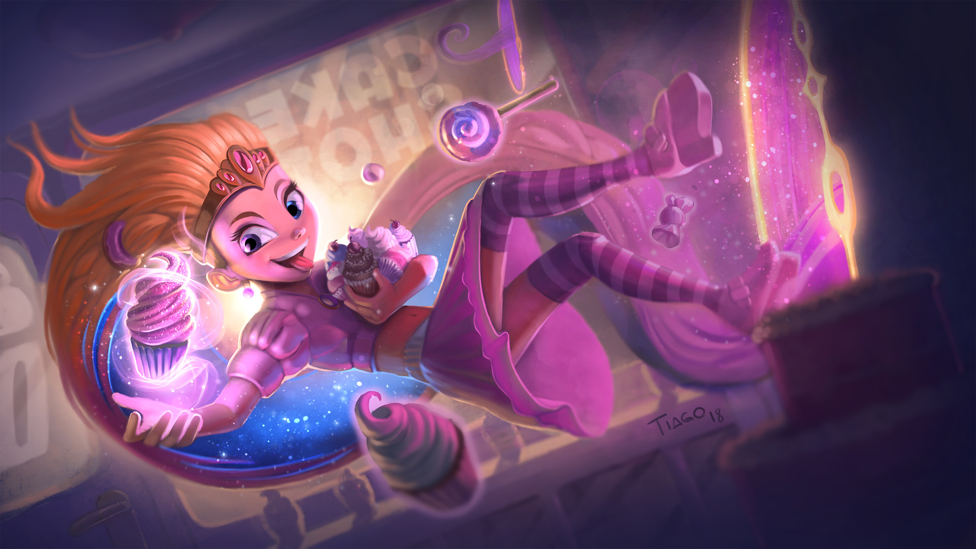Princess Zoe By Tihmoller Hd Wallpaper Background Fan - League Of Legends Zoe - HD Wallpaper 