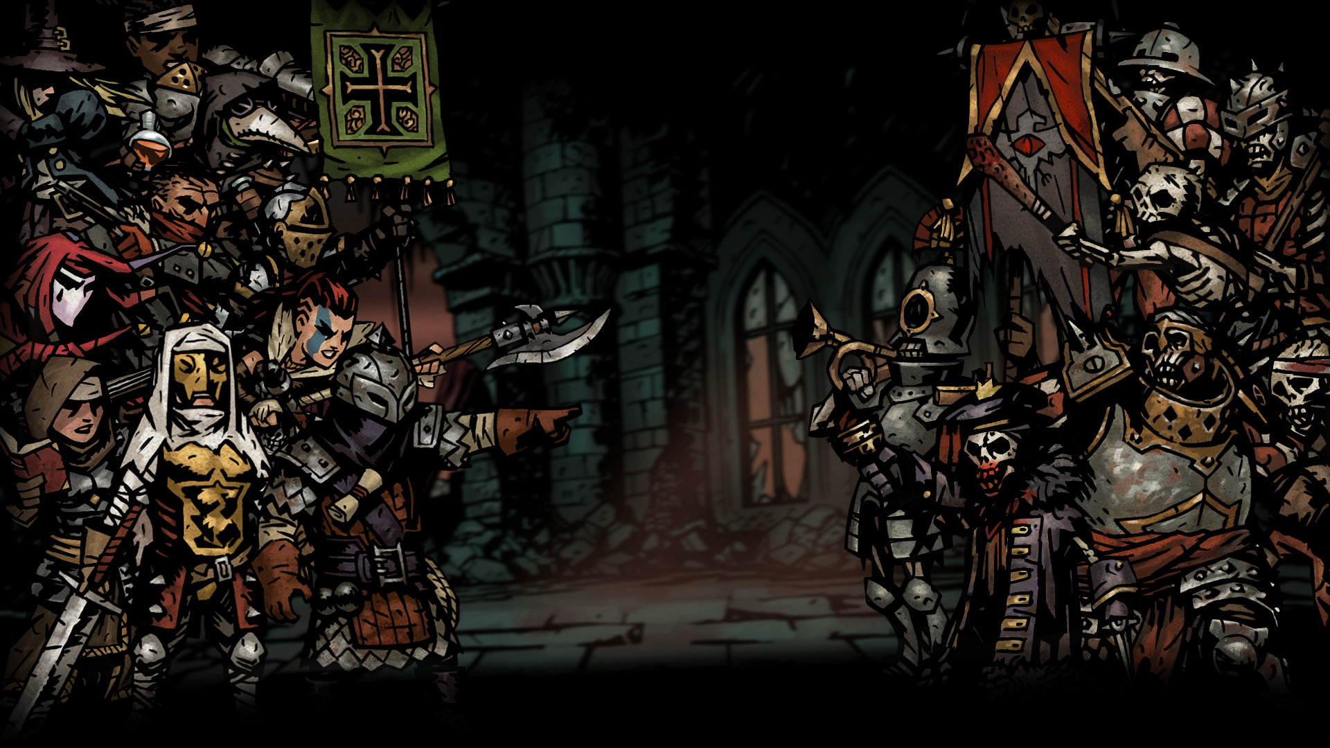 Darkest Dungeon - HD Wallpaper 