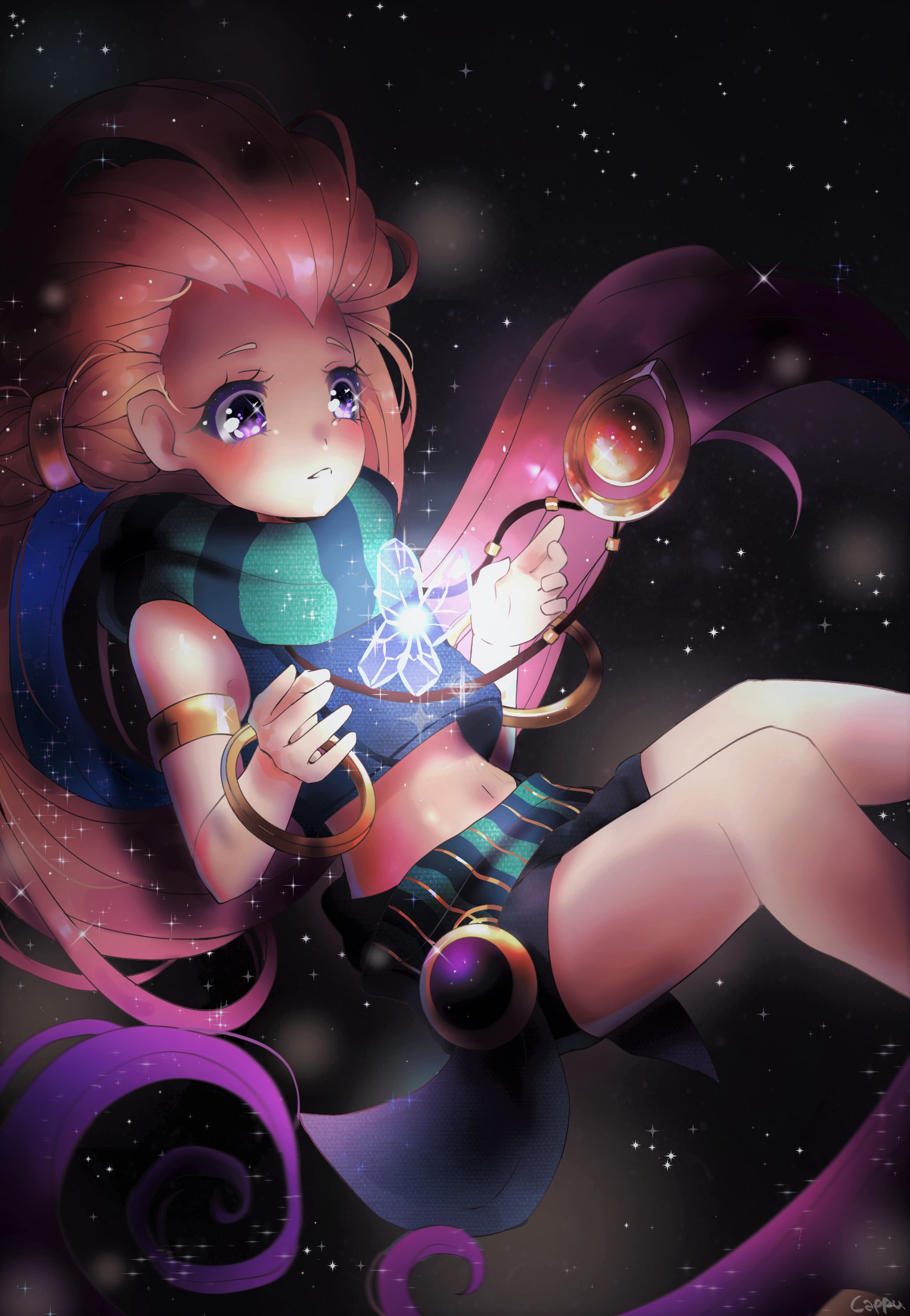 Zoe By Xcappu Hd Wallpaper Background Fan Art Artwork - Zoe League Of Legends - HD Wallpaper 