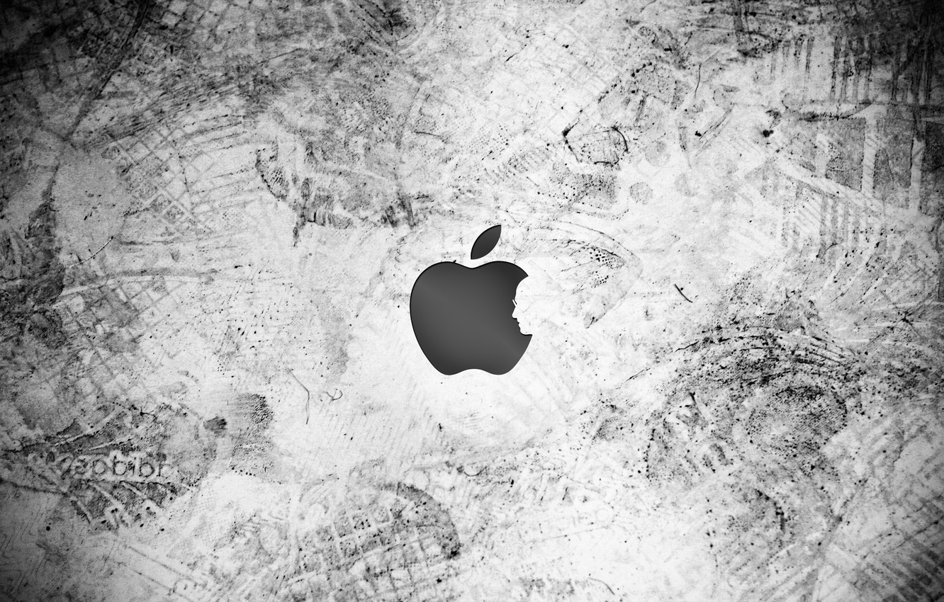 Photo Wallpaper Apple, Wall, Logo, Steve Jobs - Cool Backgrounds For Boys - HD Wallpaper 