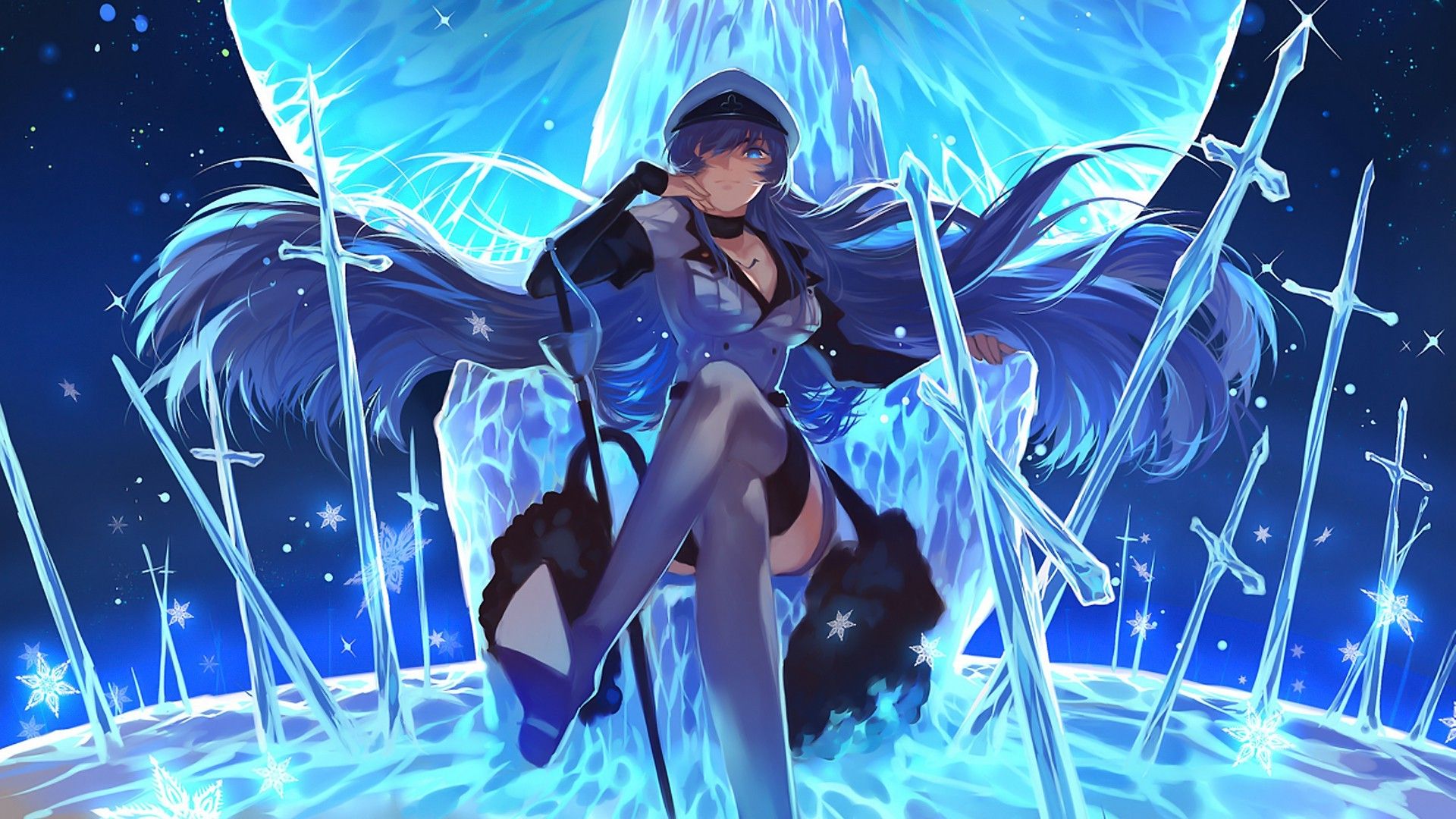 Akame Ga Kill Esdeath Wallpaper Hd - HD Wallpaper 