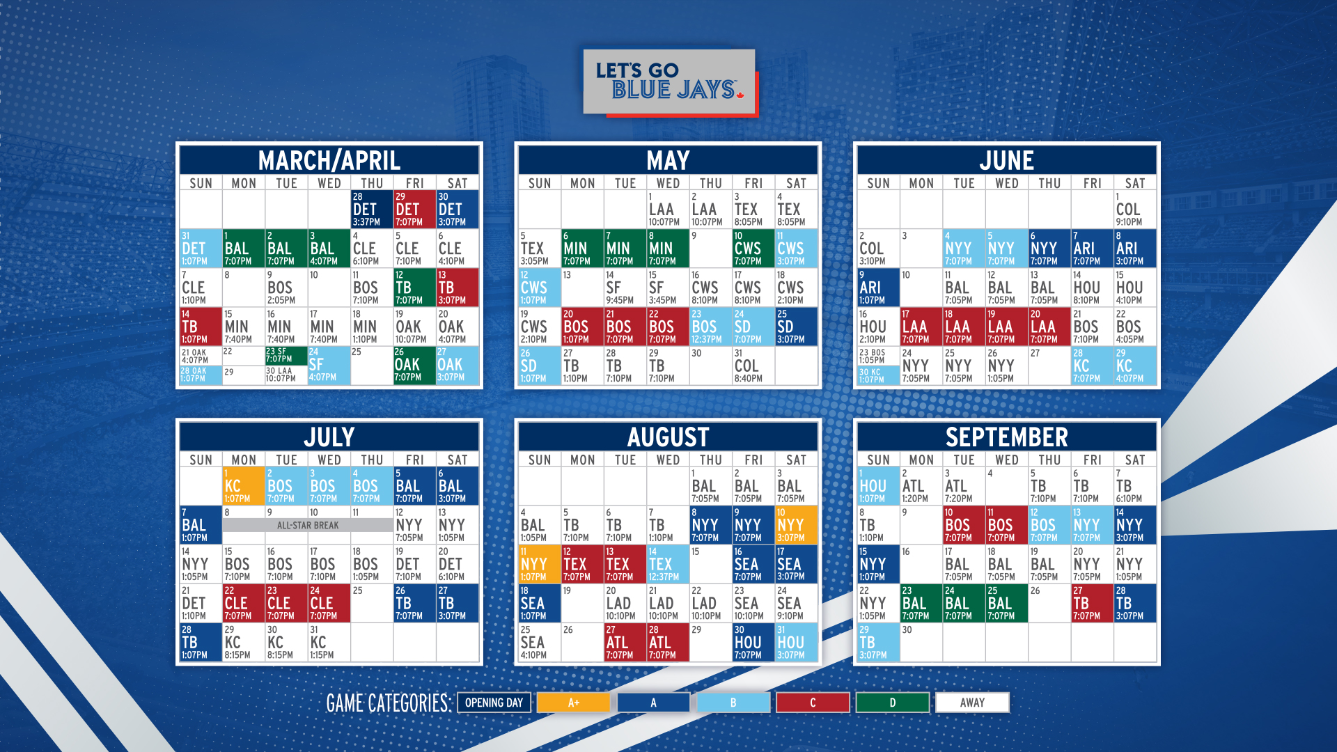 Blue Jays 2020 Schedule - HD Wallpaper 