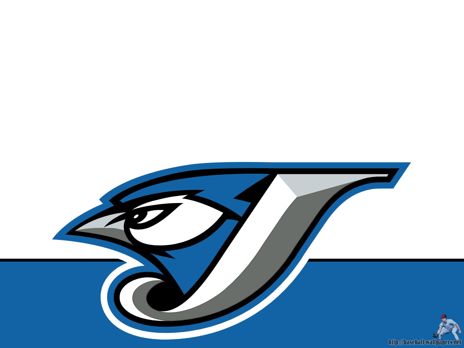 04 Blue Jays Logo 1600x10 Wallpaper Teahub Io