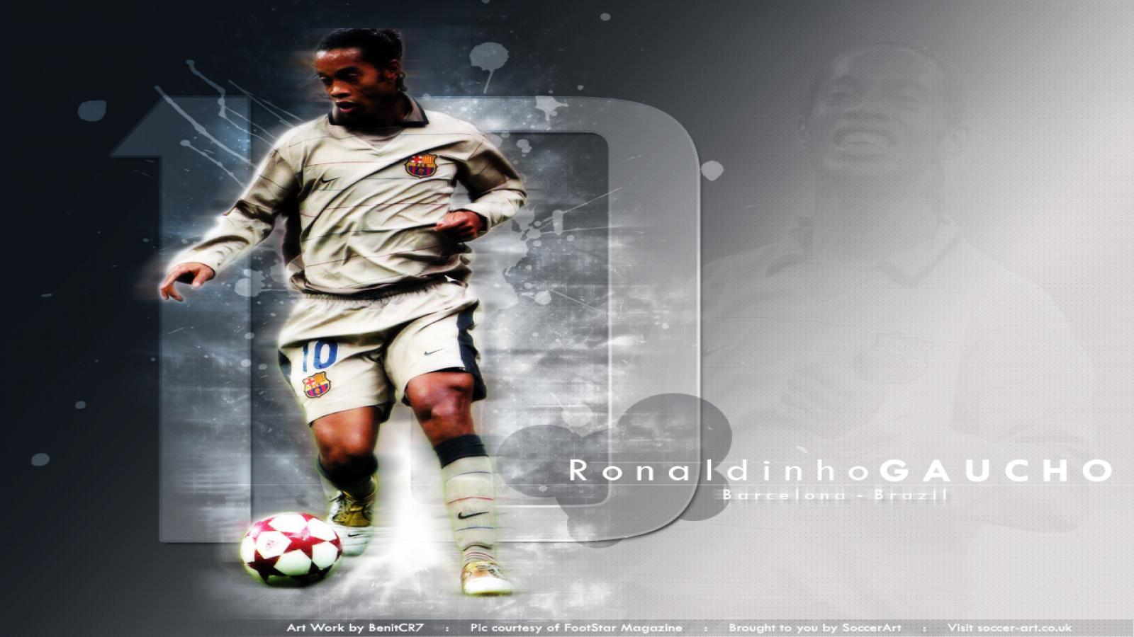 Ronaldinho Wallpaper Hd - HD Wallpaper 