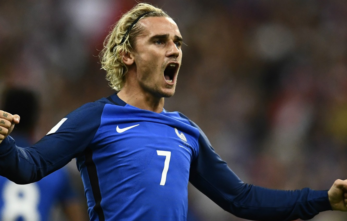 Photo Wallpaper France, Nike, Team, National, Antoine, - Antoine Griezmann Seleção Francesa - HD Wallpaper 