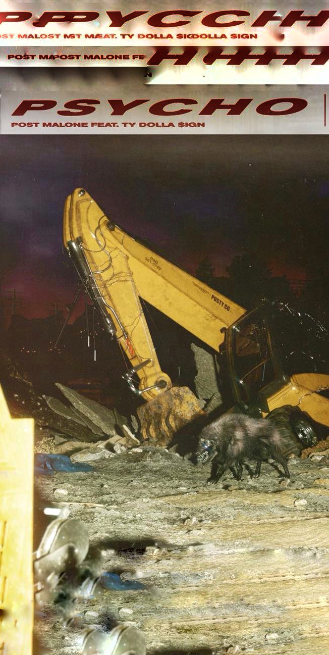 Post Malone Feat Ty Dolla $ign Psycho Album - HD Wallpaper 