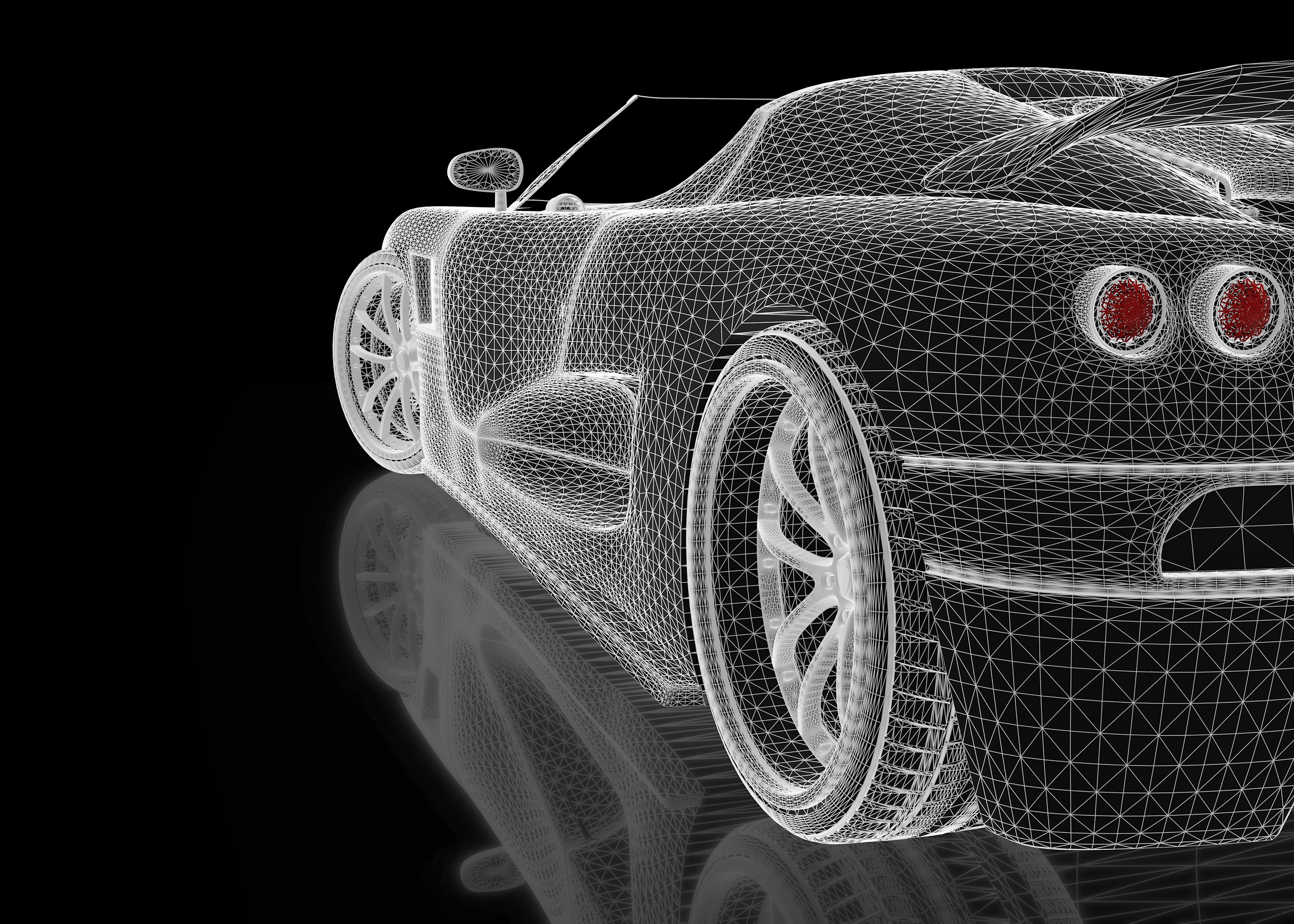 Mobil, Konsep, Tiga Dimensi, Kisi - Best Car Designed Websites - HD Wallpaper 
