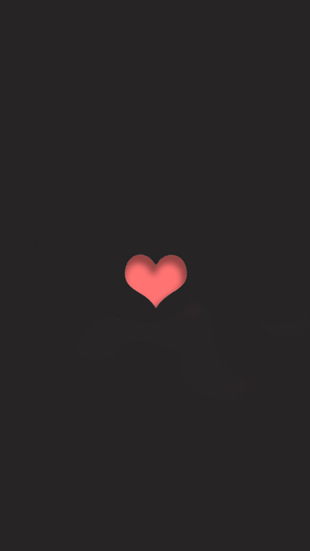 A Pink Heart Iphone 5 Wallpapers Top Iphone - 白色 爱心 的 壁纸 - HD Wallpaper 