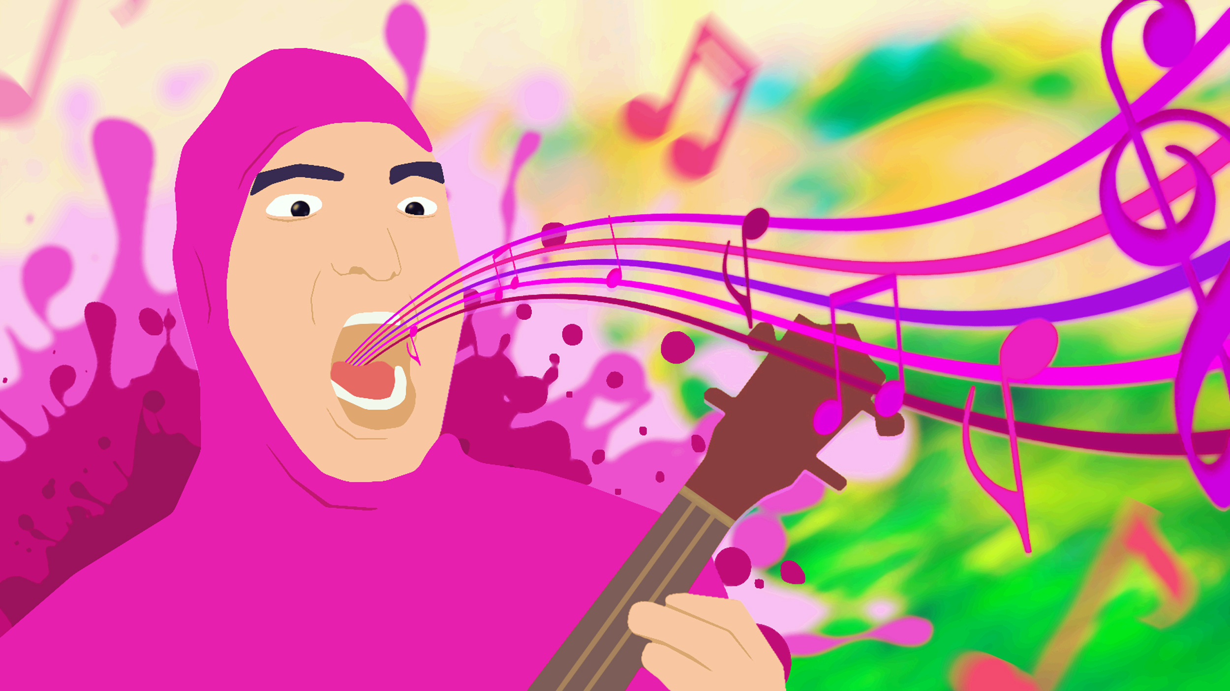 Pink Guy Wallpaper - HD Wallpaper 