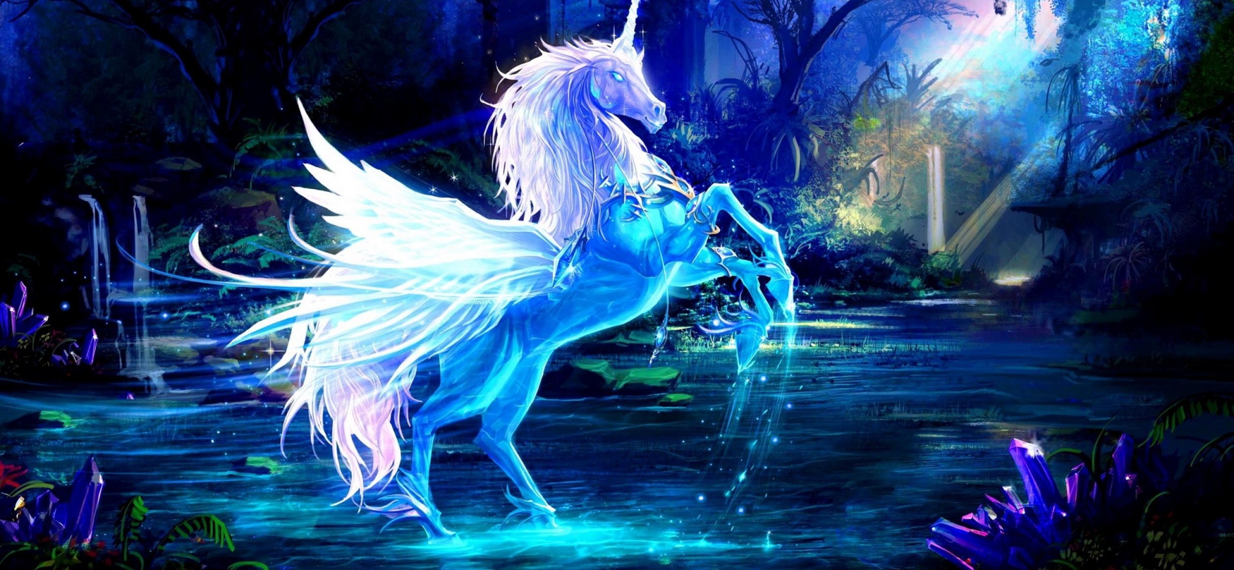 Live Wallpaper Unicorn - HD Wallpaper 
