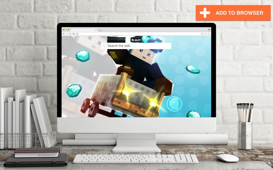 Dantdm Wallpapers New Tab Theme Dantdm壁纸新标签主题 Chrome插件图片2 - Christmas Website Games - HD Wallpaper 