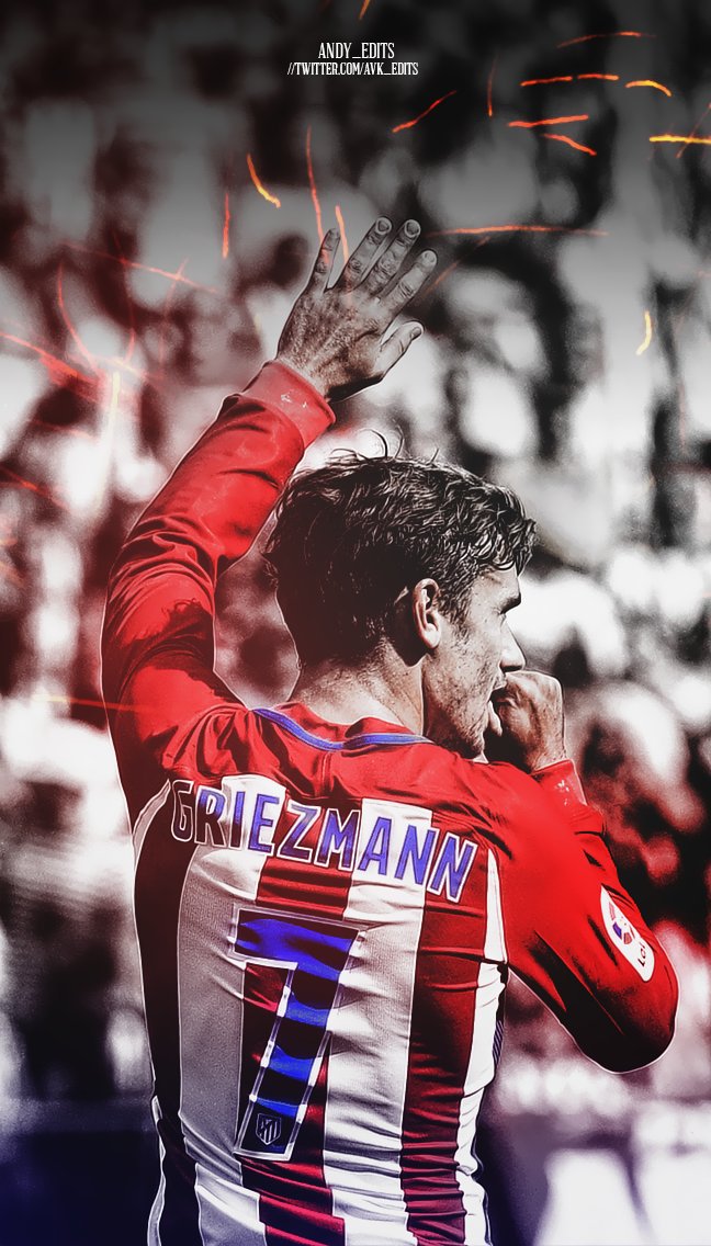 Antoine Griezmann Atletico - HD Wallpaper 