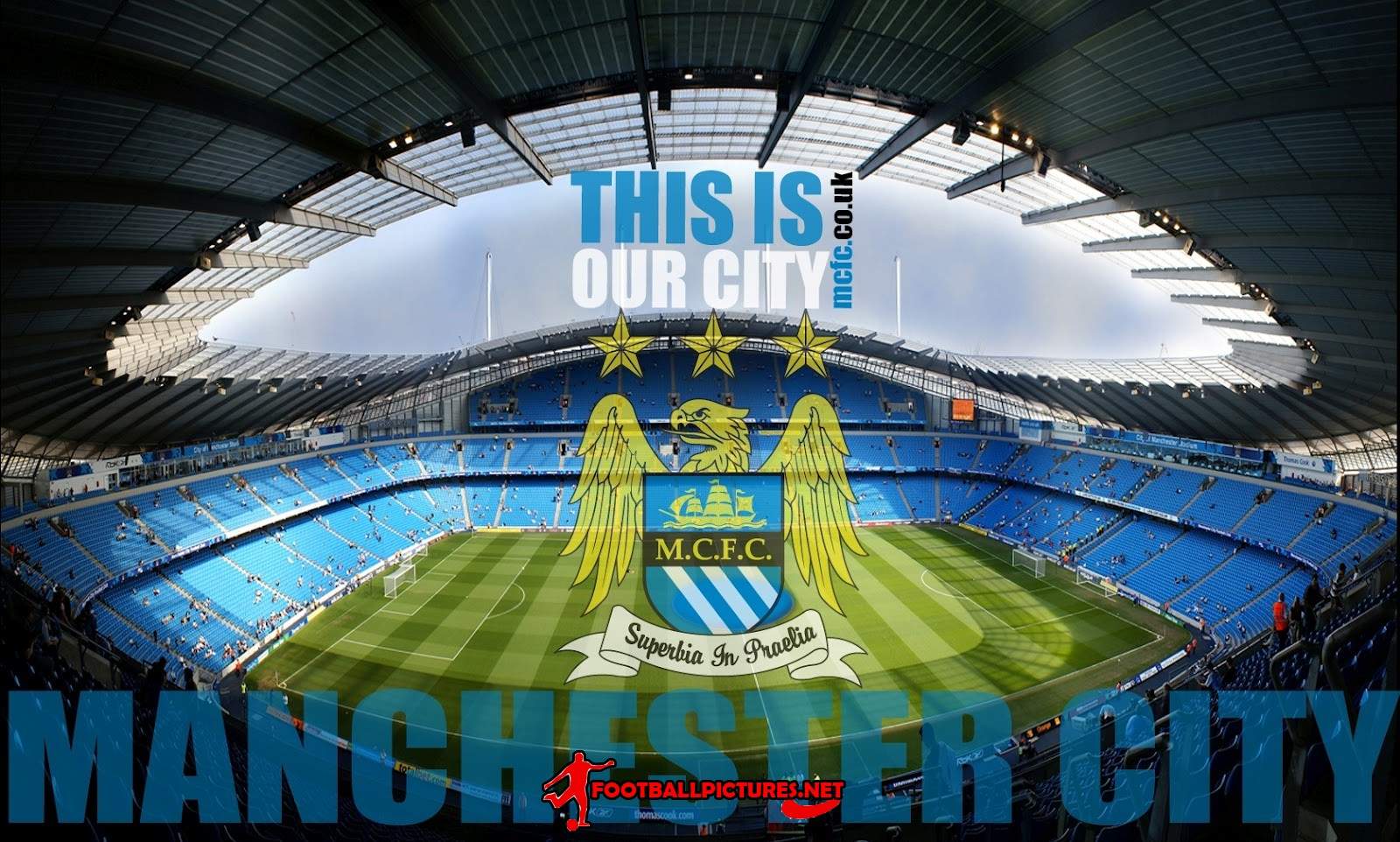 Manchester City Wallpaper - Etihad Stadium Wallpaper 2019 - HD Wallpaper 