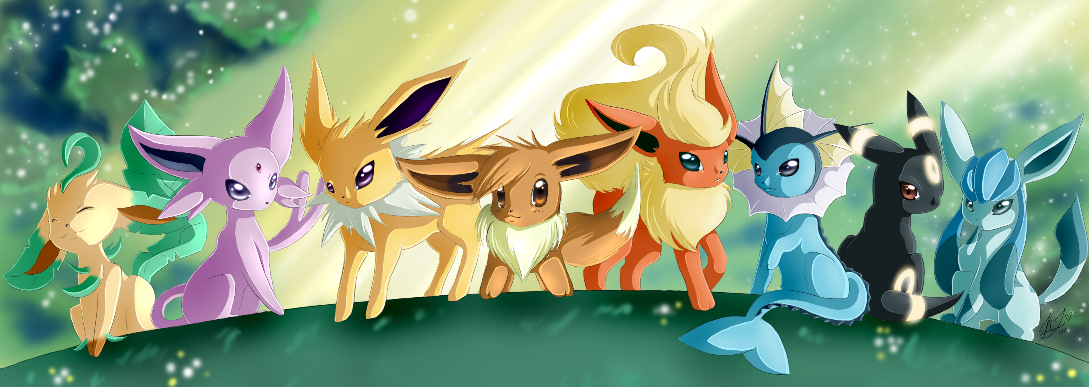 Pokemon Wallpaper Eevee - HD Wallpaper 