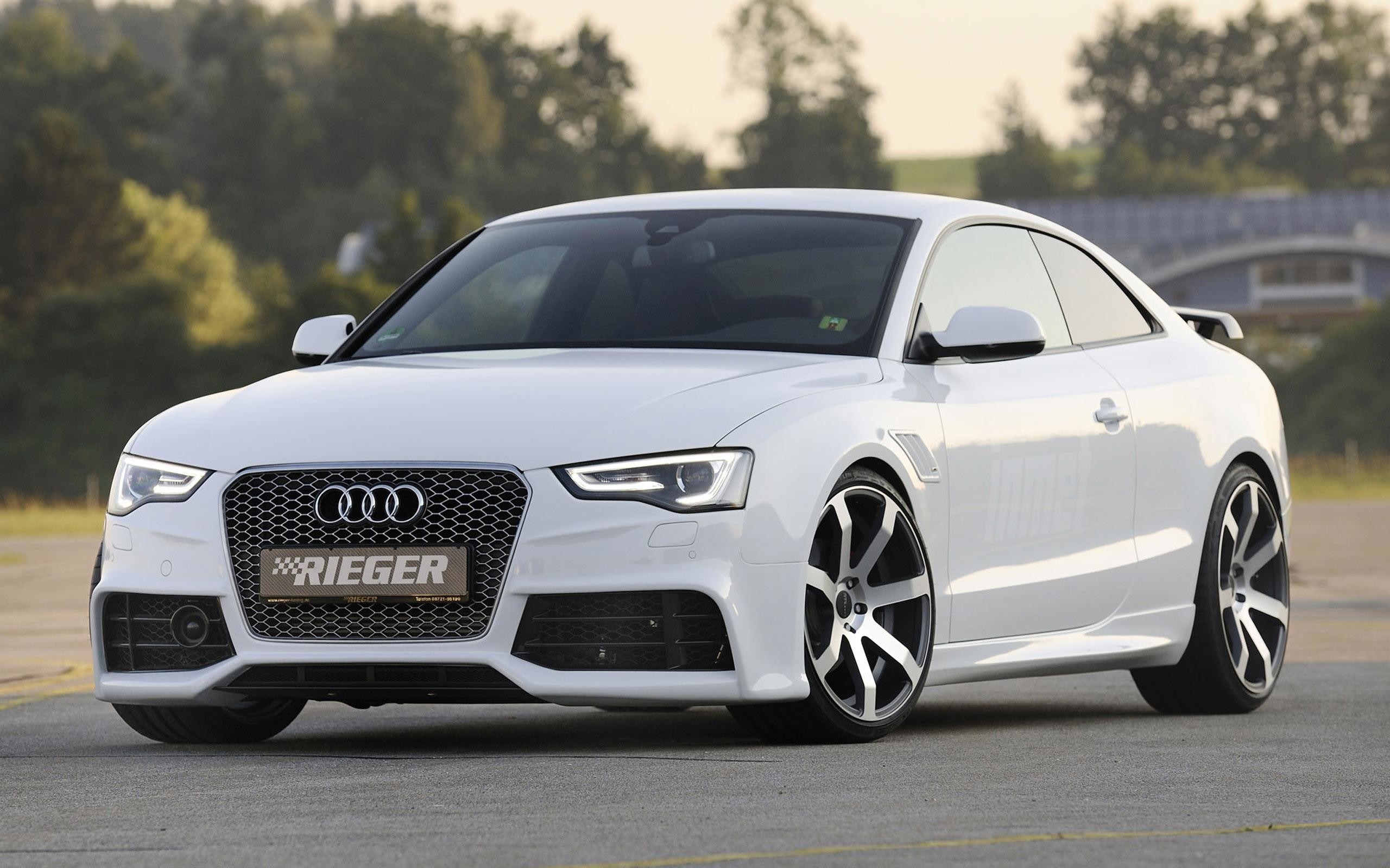 Audi Rieger White Car Data Src Audi Cars Wallpapers Audi Car