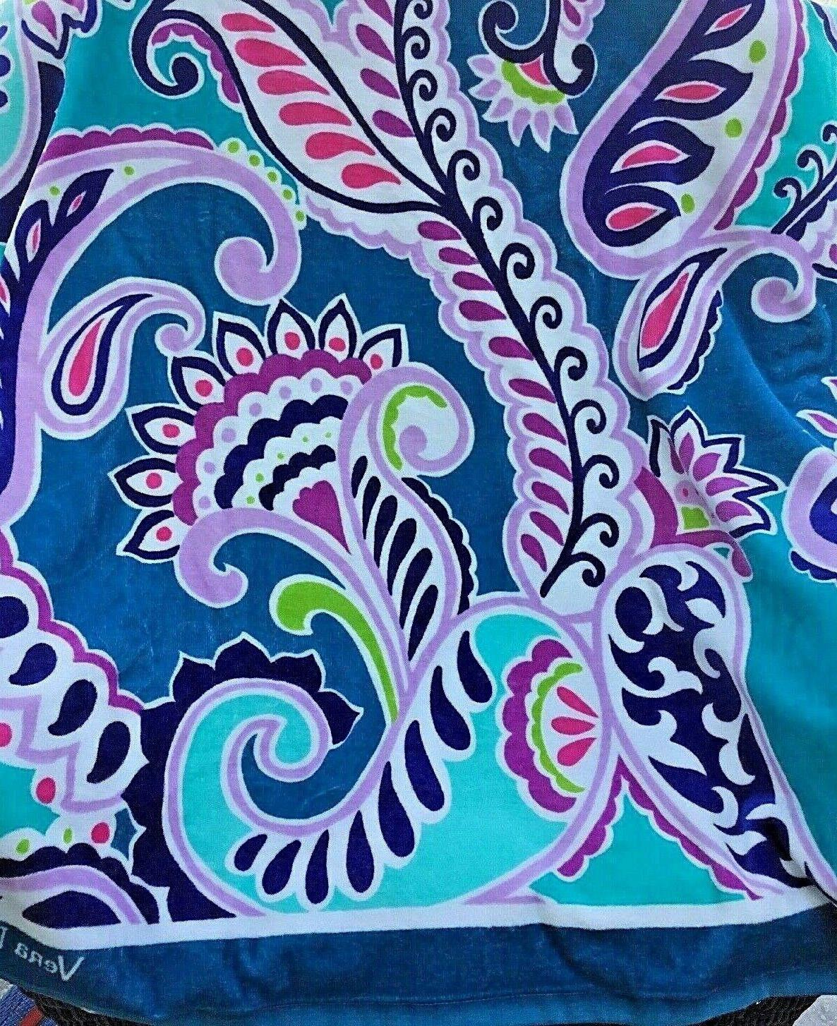 Nwt Vera Towel Waikiki New Pattern Nwt - Vera Bradley Waikiki Paisley - HD Wallpaper 