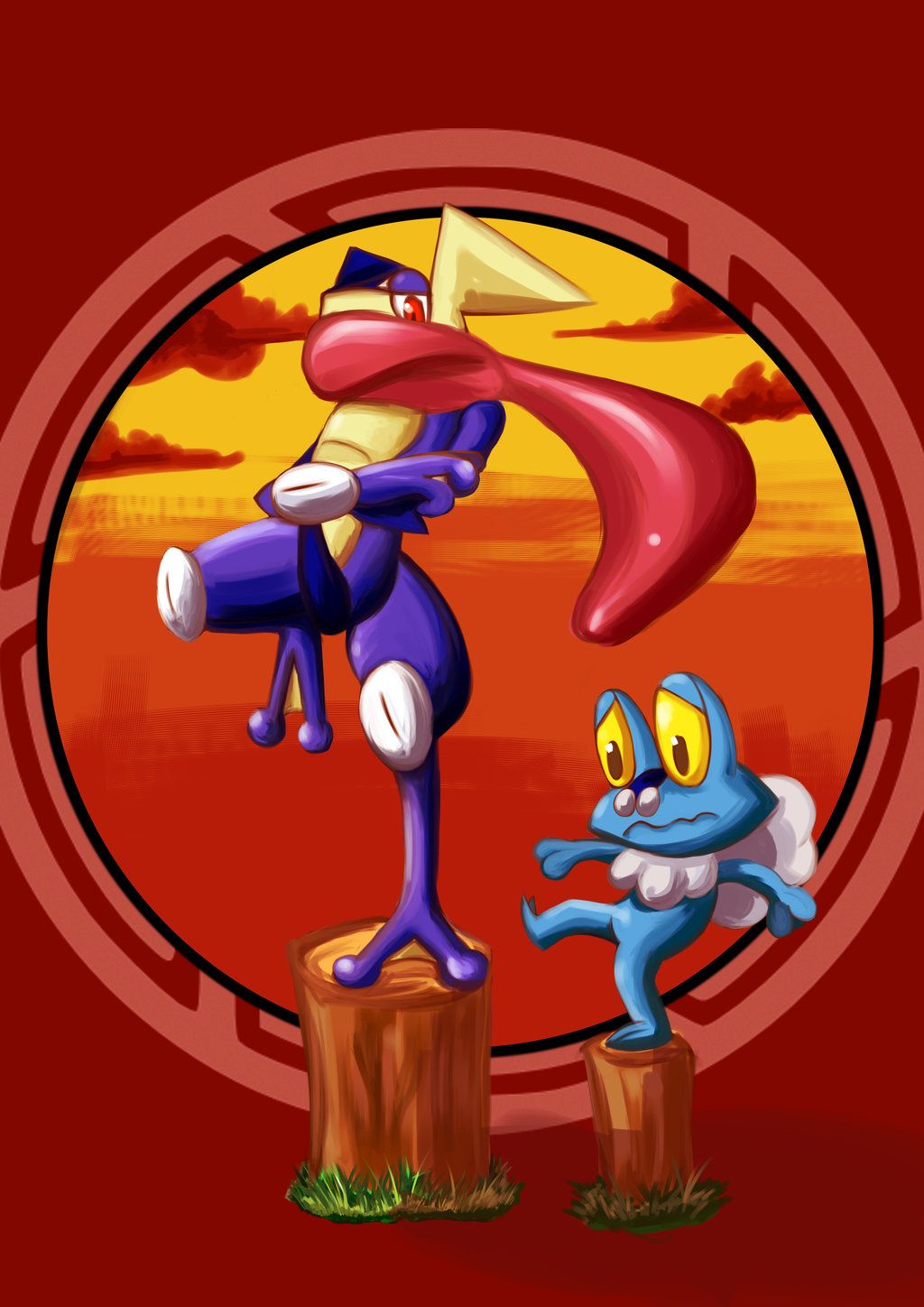 Pokemon Greninja Cry - HD Wallpaper 