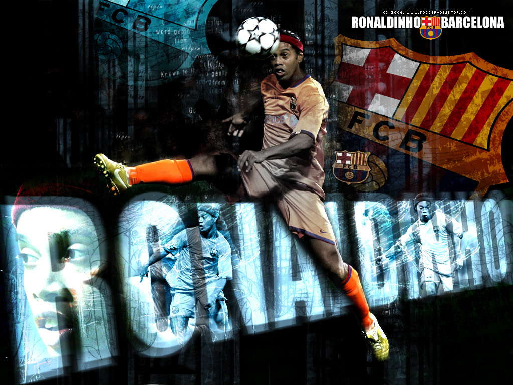 Ronaldinho Wallpaper - Futbol Para Fondo De Pantalla De Ordenador - HD Wallpaper 