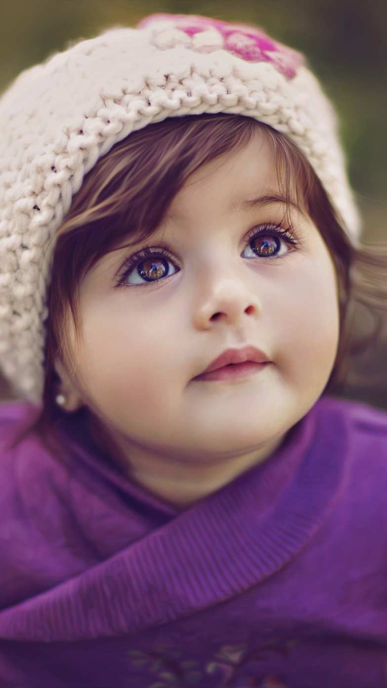 Baby Wallpaper For Phone - Cute Girl - HD Wallpaper 