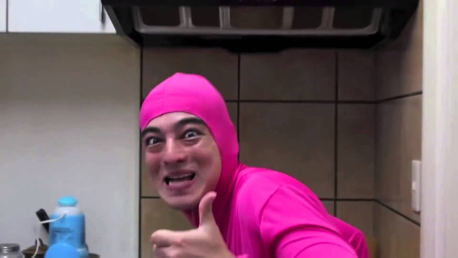 Pink Guy Thumbs Up - HD Wallpaper 