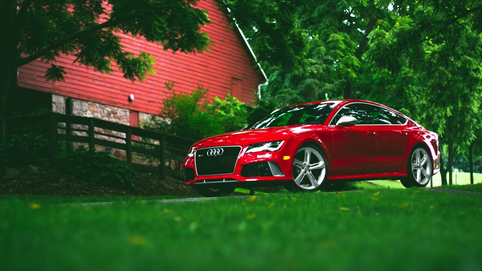 Audi Rs7 Red Hd - HD Wallpaper 