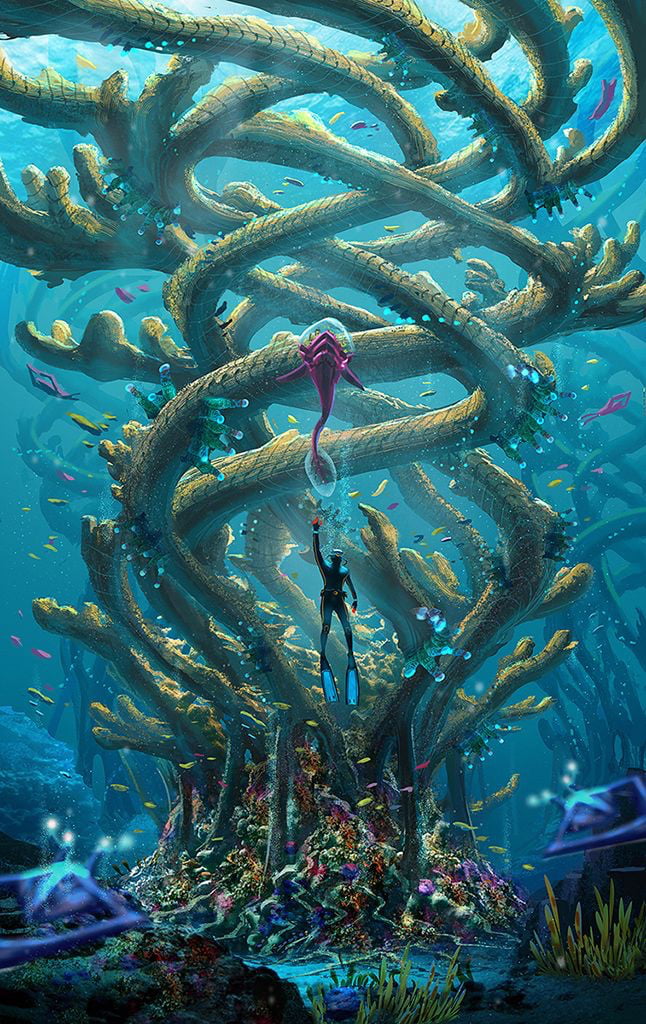 Subnautica Phone Background - HD Wallpaper 