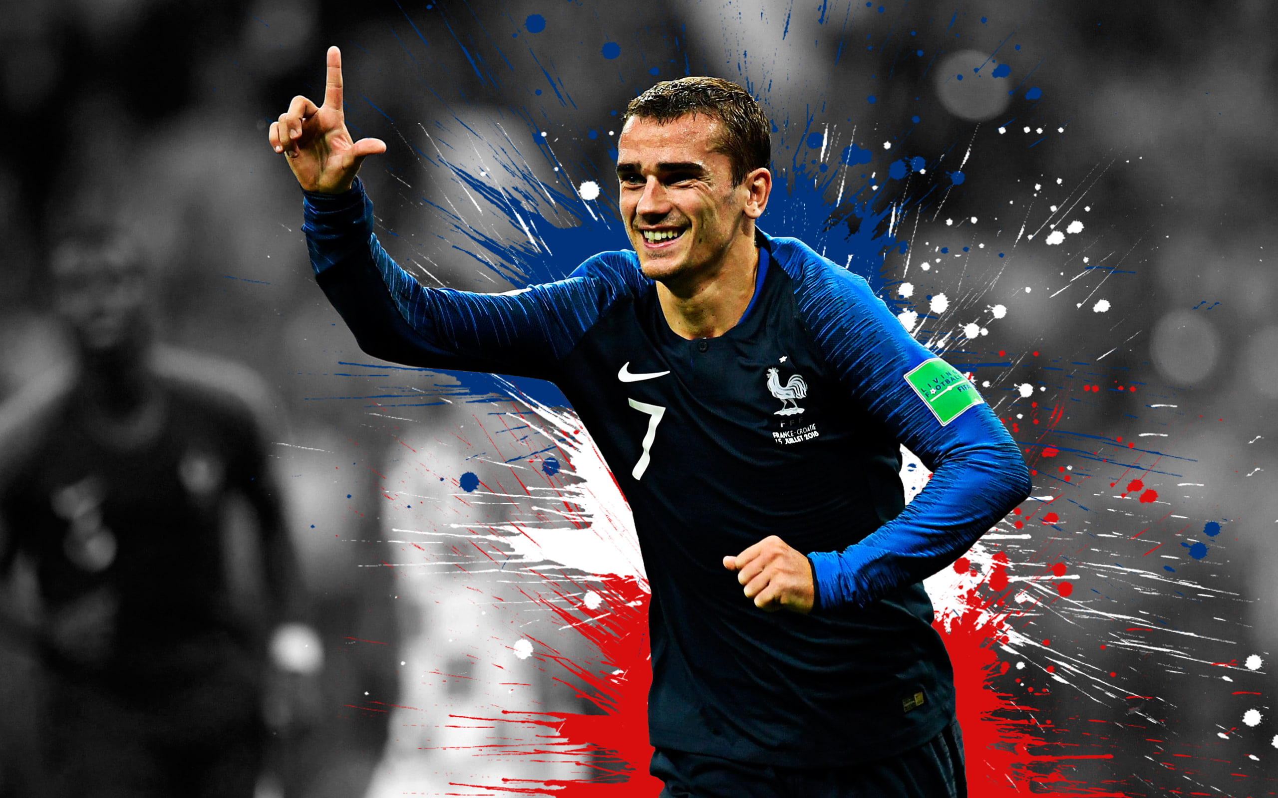 Griezmann Vs Croatia - HD Wallpaper 