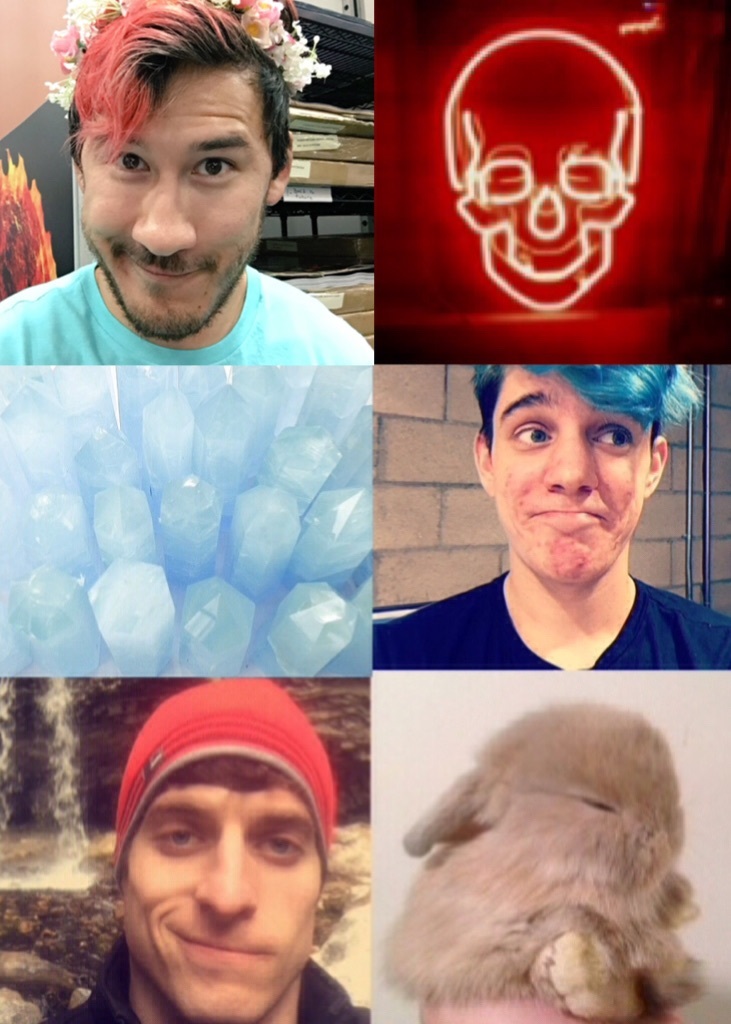 Tyler, Wallpaper, And Youtube Image - Markiplier With A Flower Crown - HD Wallpaper 