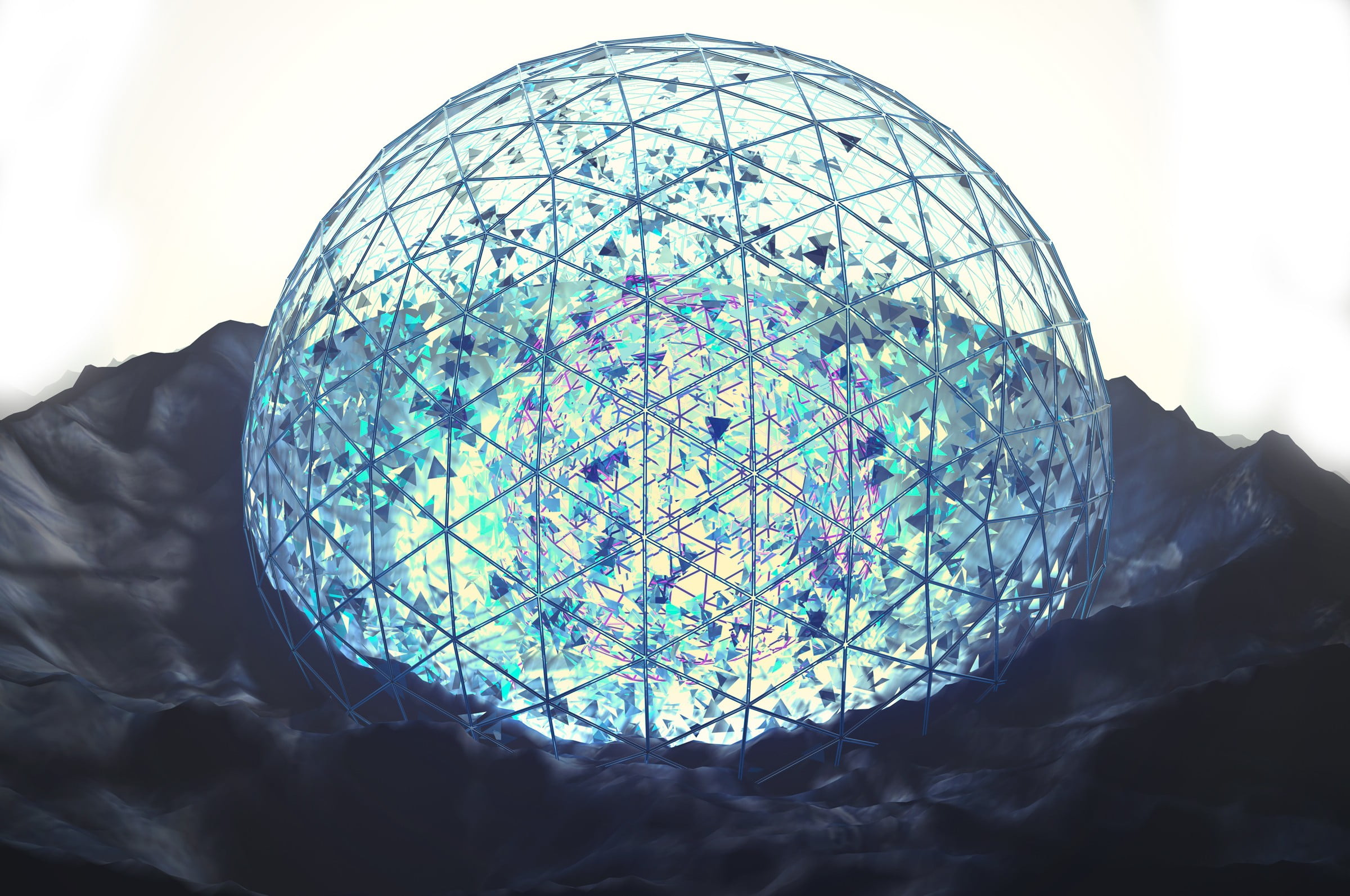 Hd Wallpaper 4d Sphere - HD Wallpaper 