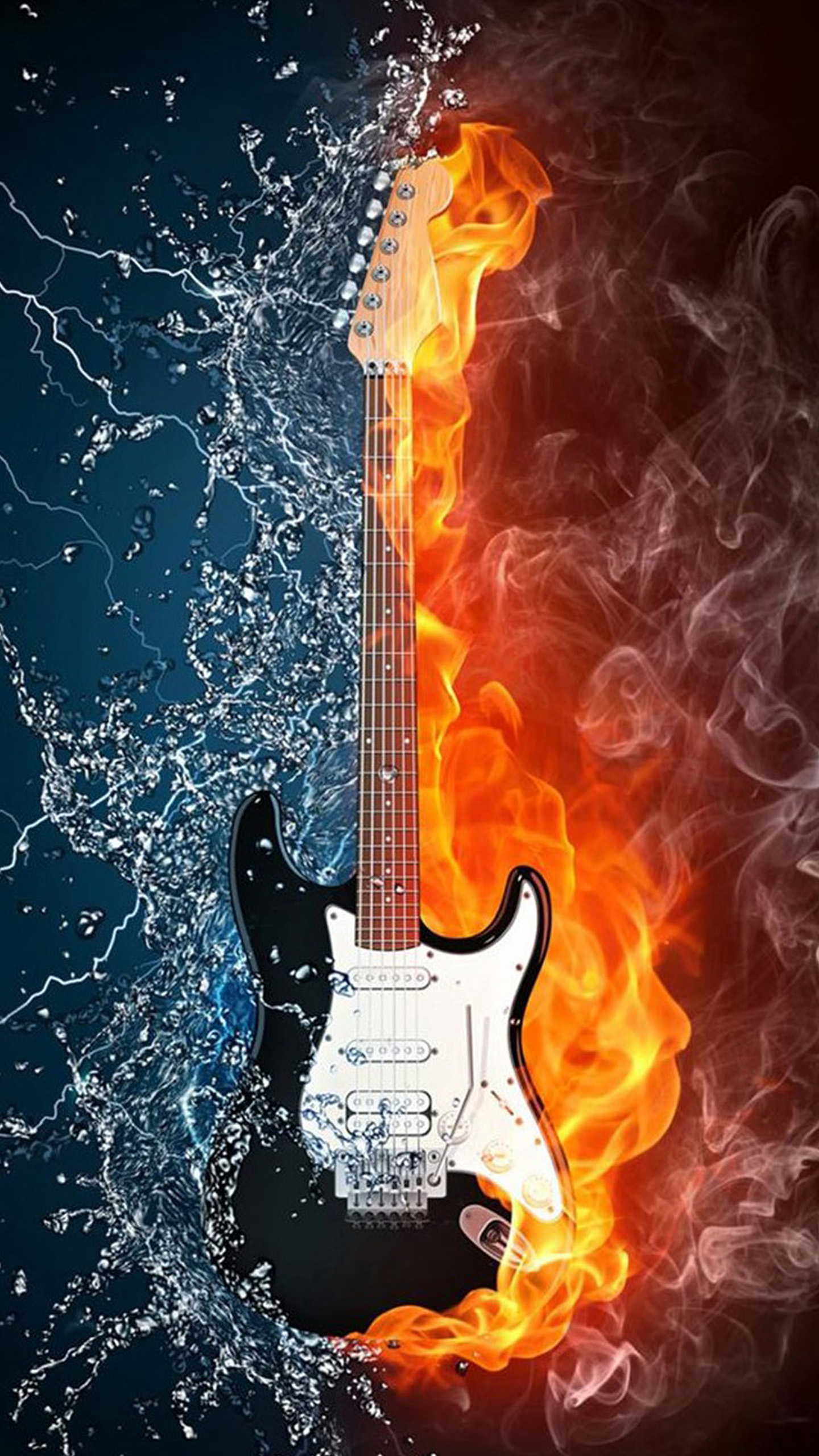 Hd Widescreen Samsung Galaxy Note 4 Background Pictures - Iphone Electric Guitar - HD Wallpaper 
