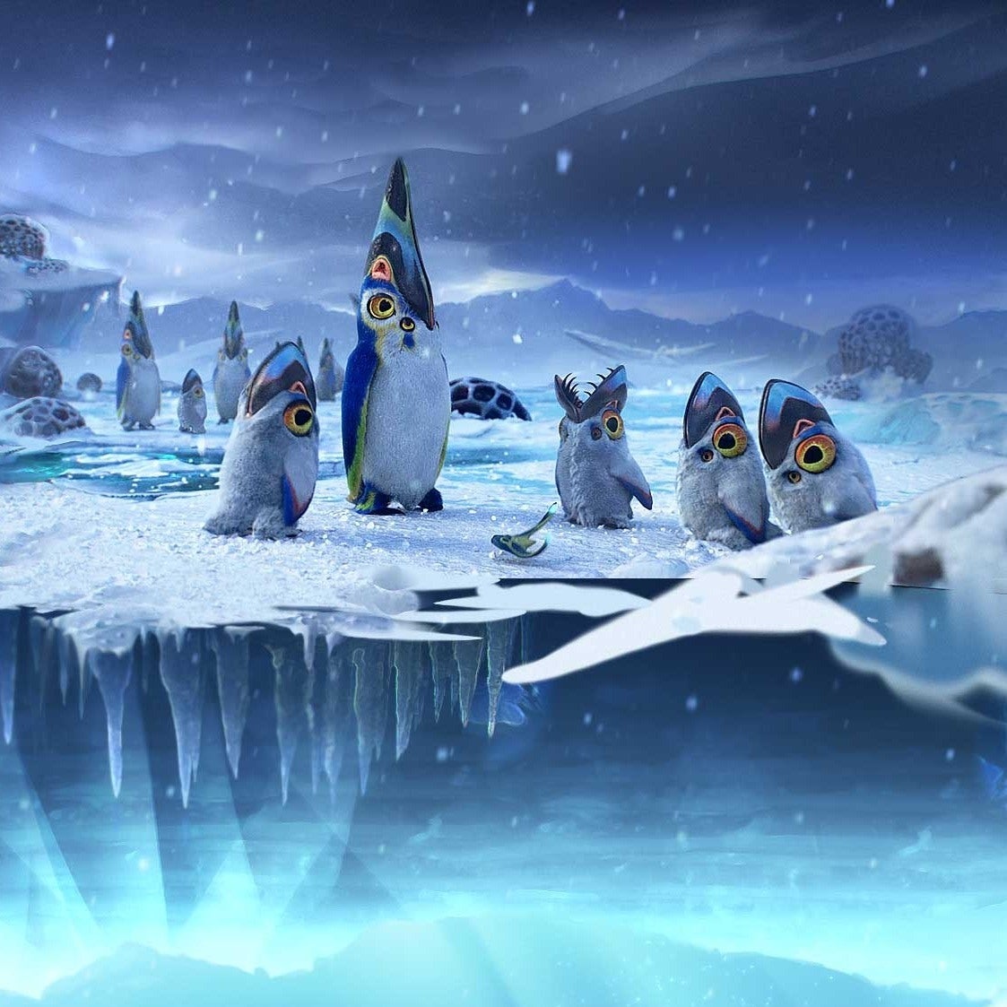 Below Zero Image - Subnautica Below Zero Penguin - HD Wallpaper 