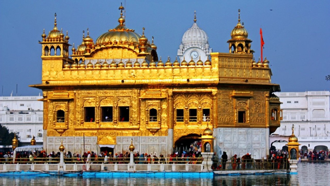 Golden, Temple, High, Definition, Wallpaper, Desktop, - Golden Temple - HD Wallpaper 