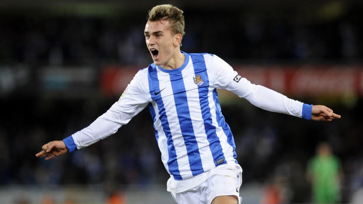 Antoine Griezmann Hd Wallpaper - Griezmann No Real Sociedad - HD Wallpaper 