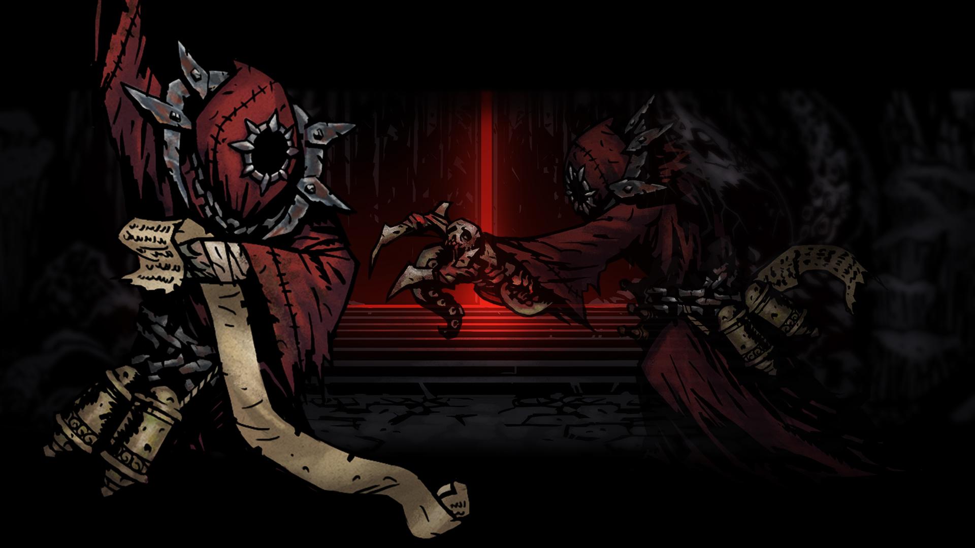 Wallpapers For Desktop - Darkest Dungeon Necromancer - HD Wallpaper 