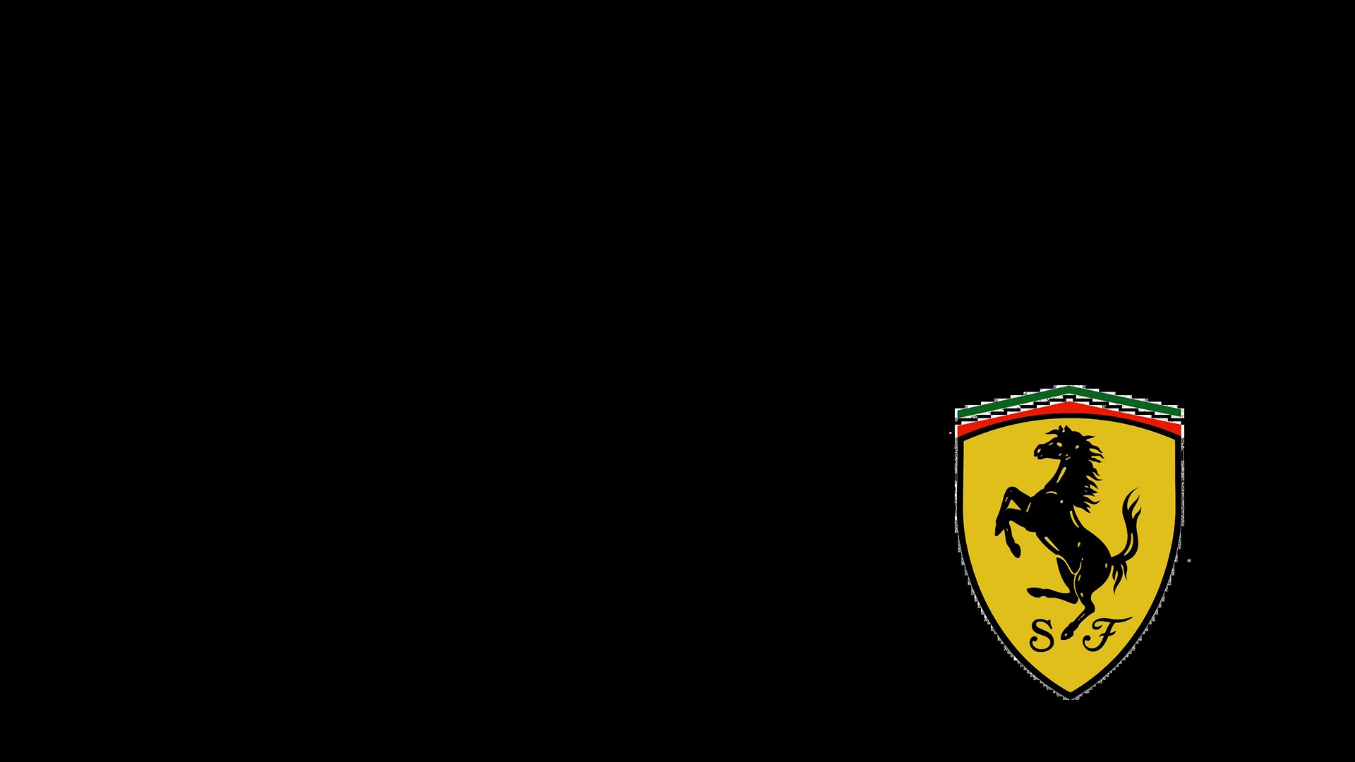 Ferrari Logo Hd Desktop Wallpapers - Ferrari - HD Wallpaper 