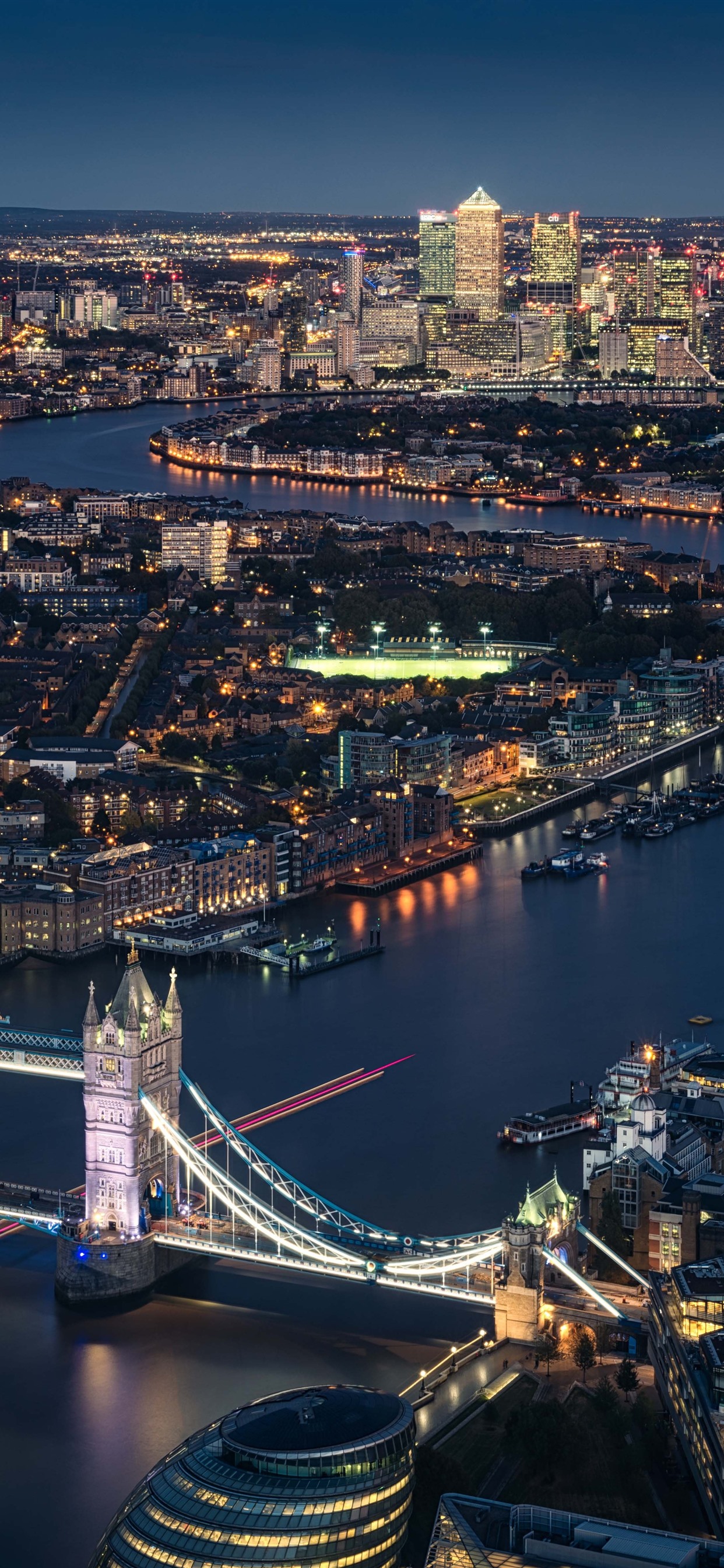 Iphone Wallpaper London, England, Thames River, Tower - London At Night Iphone - HD Wallpaper 