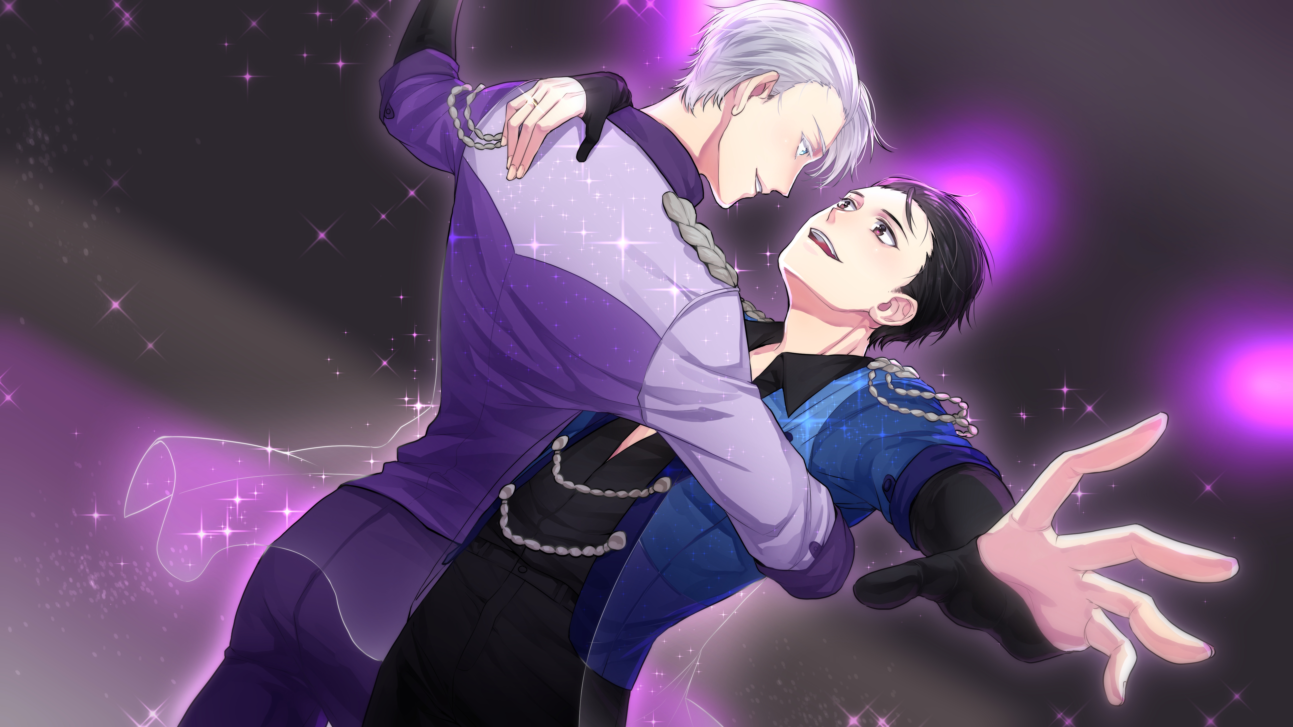 Yuri On Ice Wallpaper Victor And Yuri - HD Wallpaper 