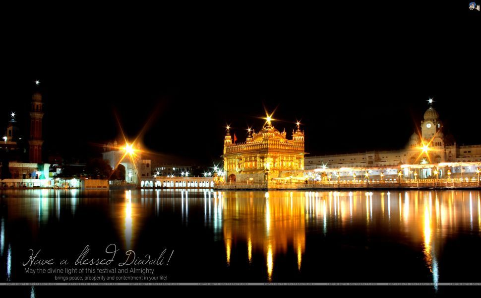 Happy Diwali And Bandi Chhor Divas Message - HD Wallpaper 