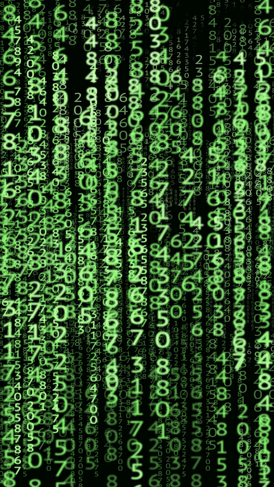 Wallpaper Code, Numerals, Matrix, System, Technologies - Matrix Code Phone Background - HD Wallpaper 