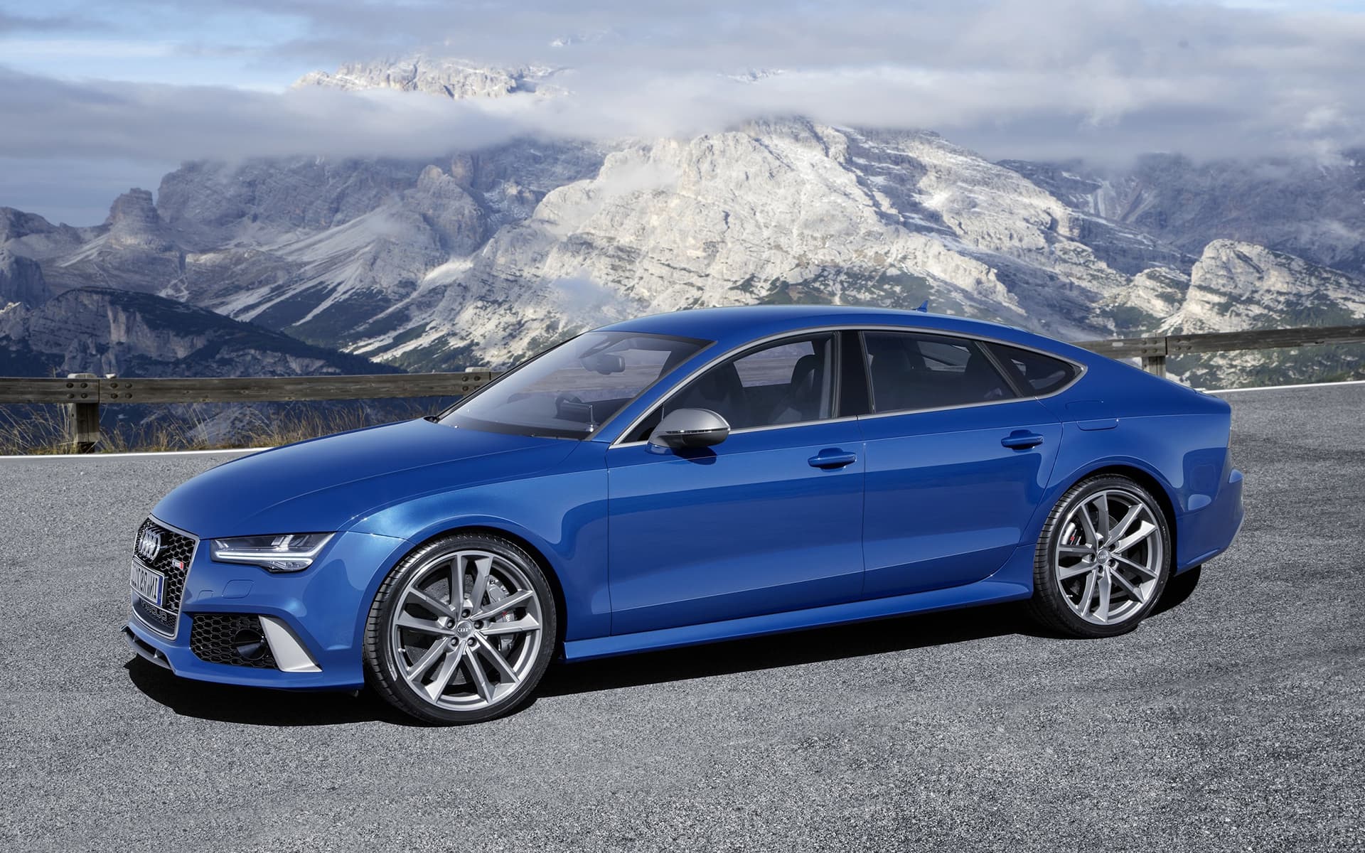 Blue 2016 Audi Rs7 High Quality Wallpapers - Audi A7 - HD Wallpaper 