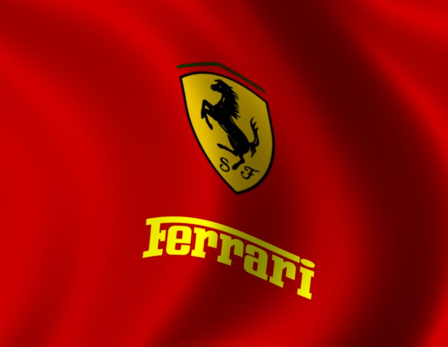 Download Ferrari Logo Download Hd Wallpapers Desktop - Ferrari Flag - HD Wallpaper 