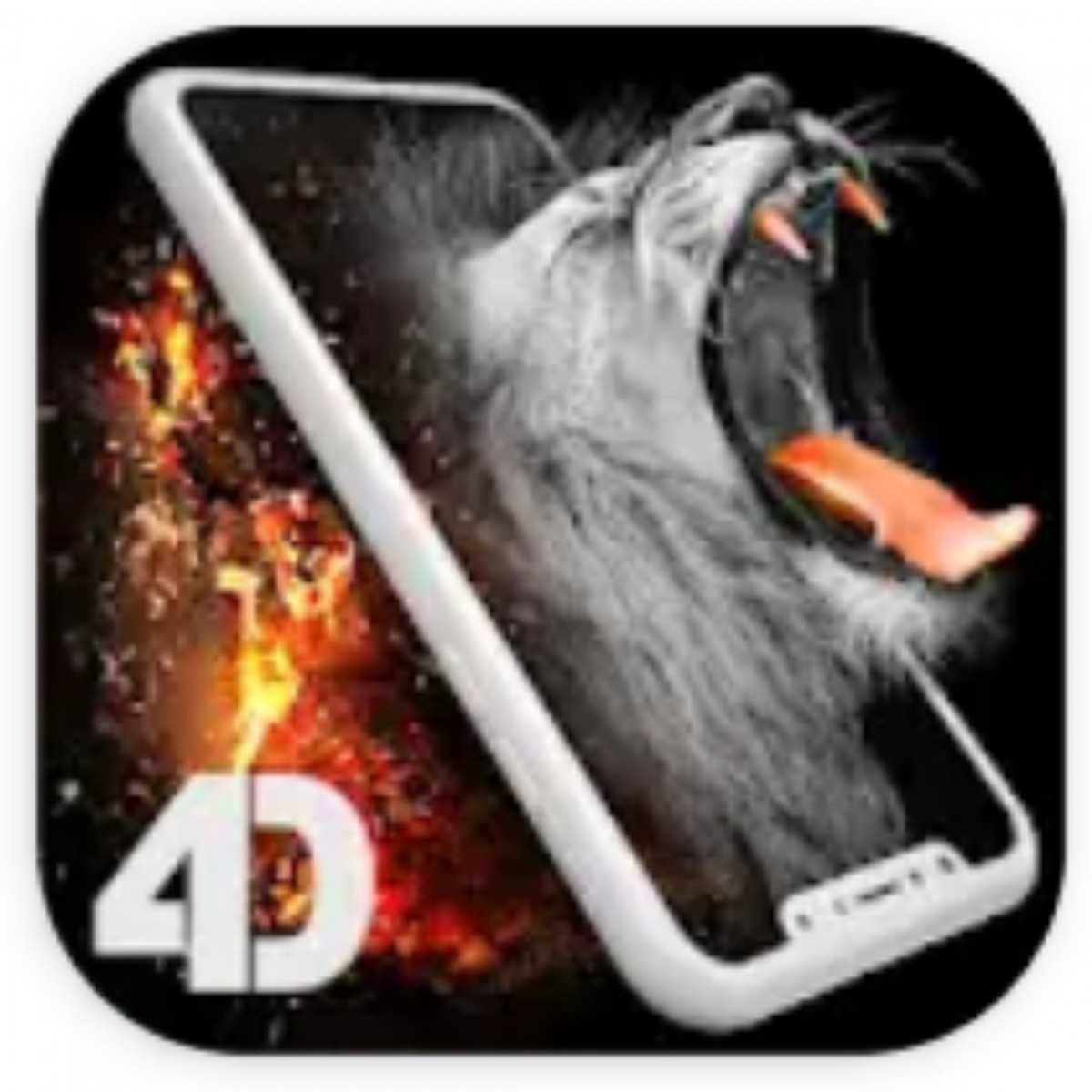 Lion Roar Black And White - HD Wallpaper 