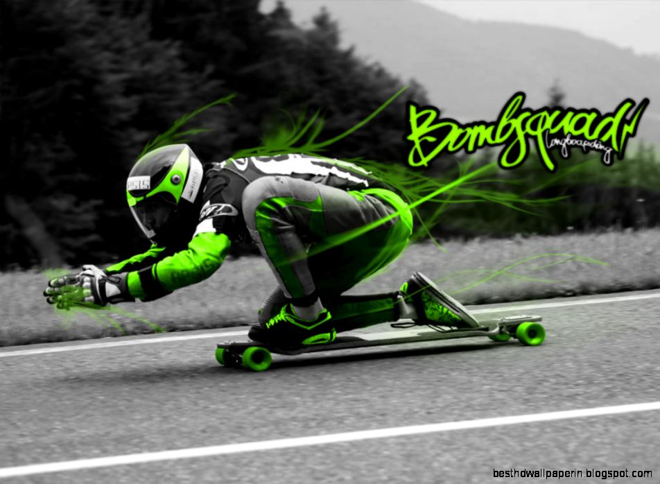 Backgrounds Page - Longboard Downhill - HD Wallpaper 