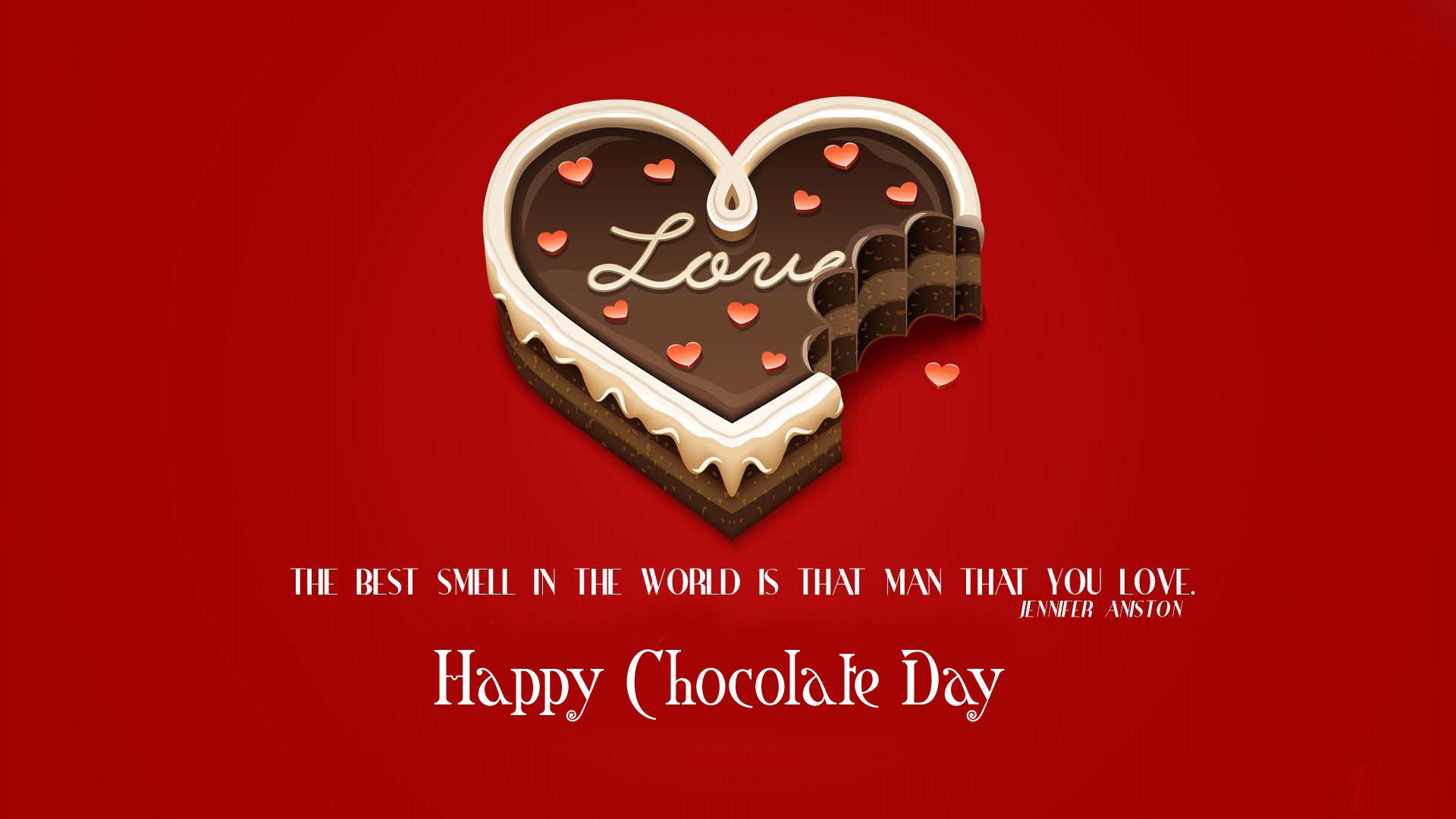 Download Send Chocolate Day Wallpapers E-greetings - Chocolate Day Image Shayari - HD Wallpaper 