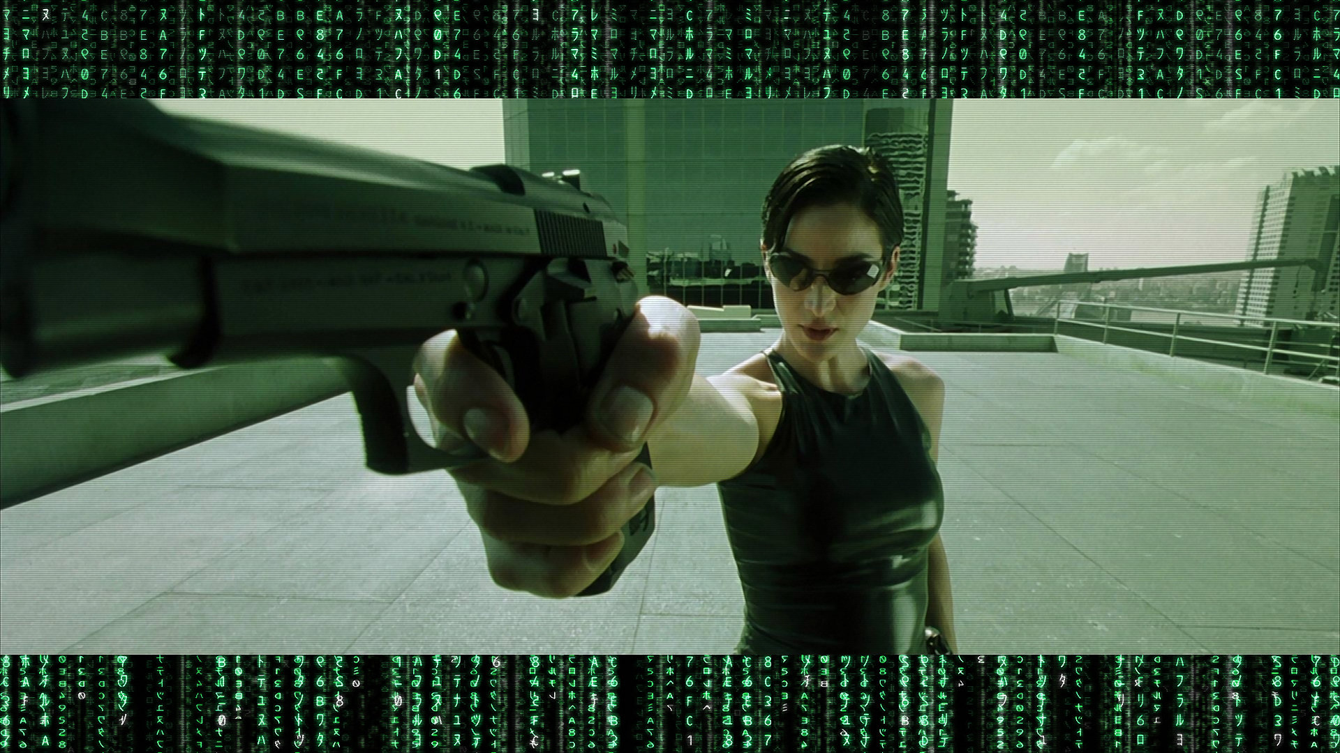 Download Hd The Matrix Pc Background Id - Matrix Trinity - HD Wallpaper 
