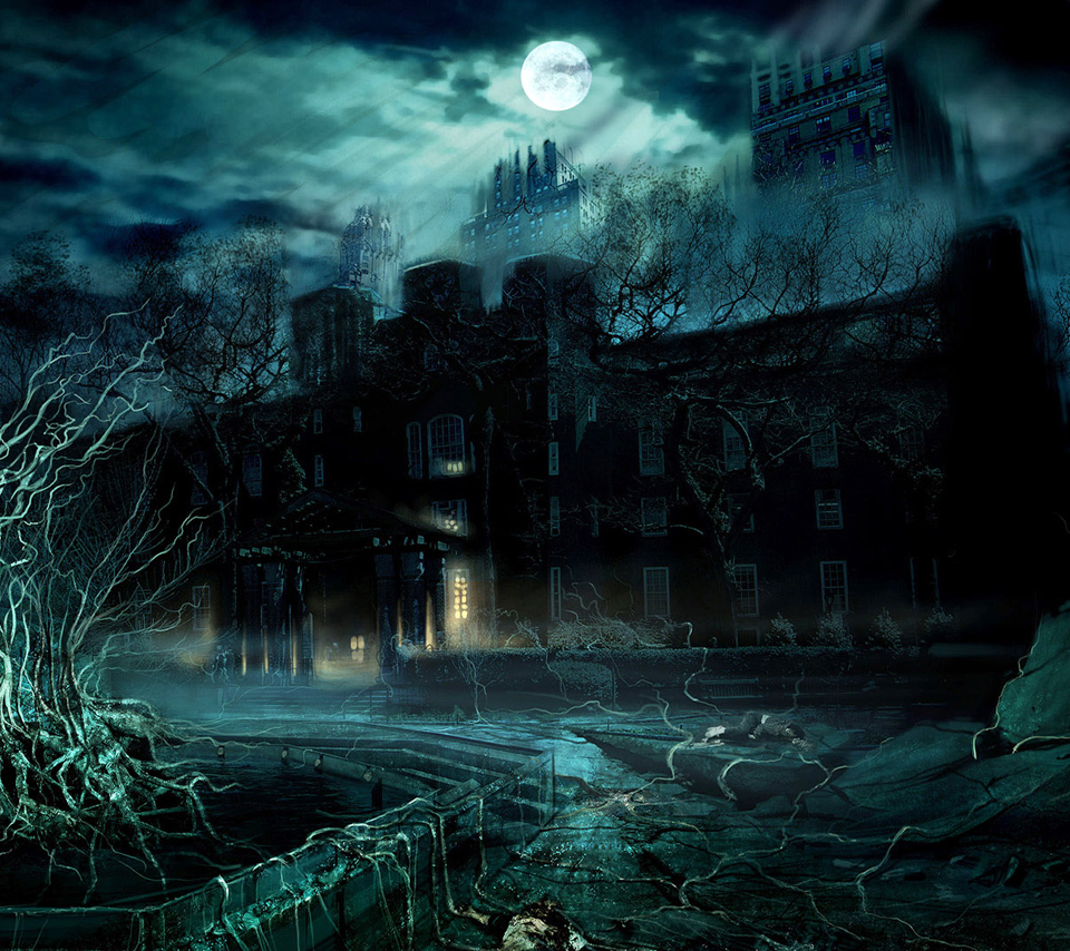Android Mobile Wallpapers Hd Funky Fresh Studio - Dark Castle - HD Wallpaper 