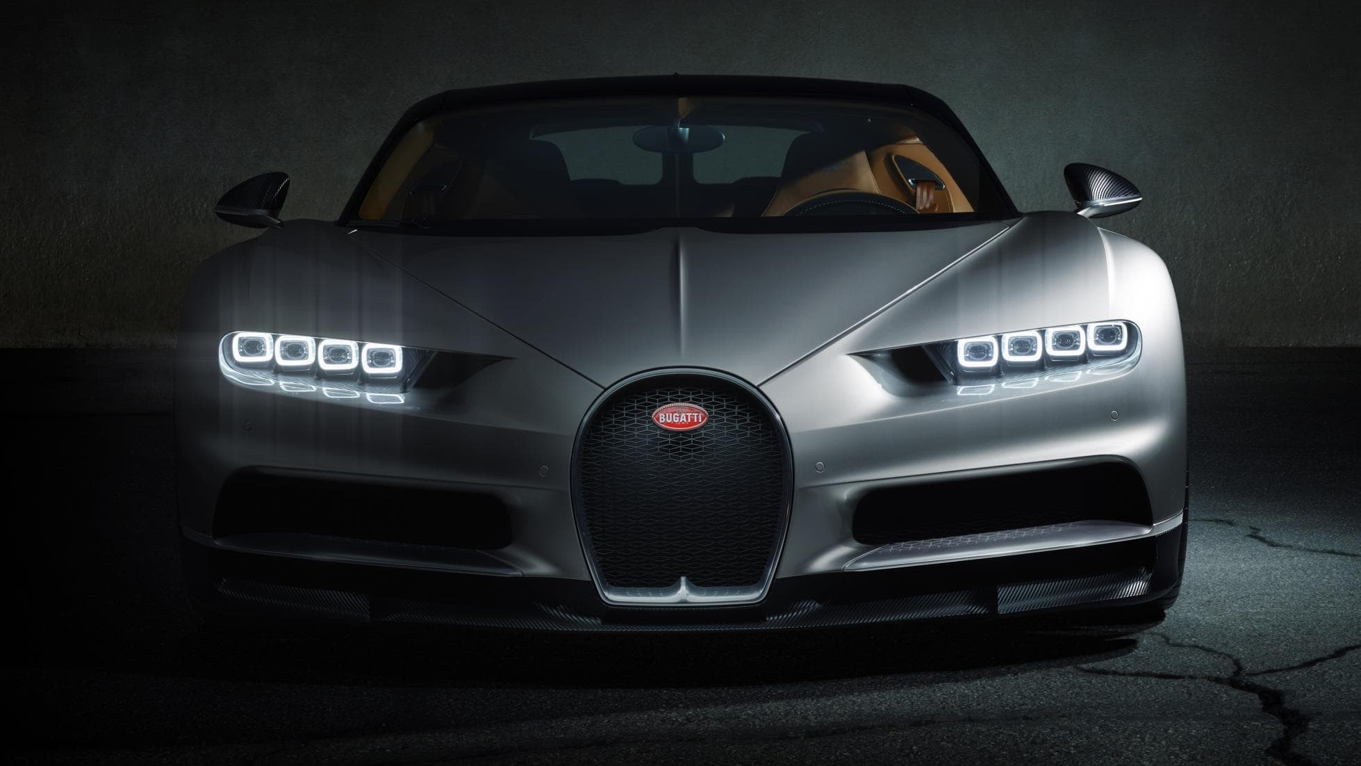 Bugatti Chiron Download Bugatti Chiron Desktop Wallpaper - Bugatti Chiron Front Lights - HD Wallpaper 