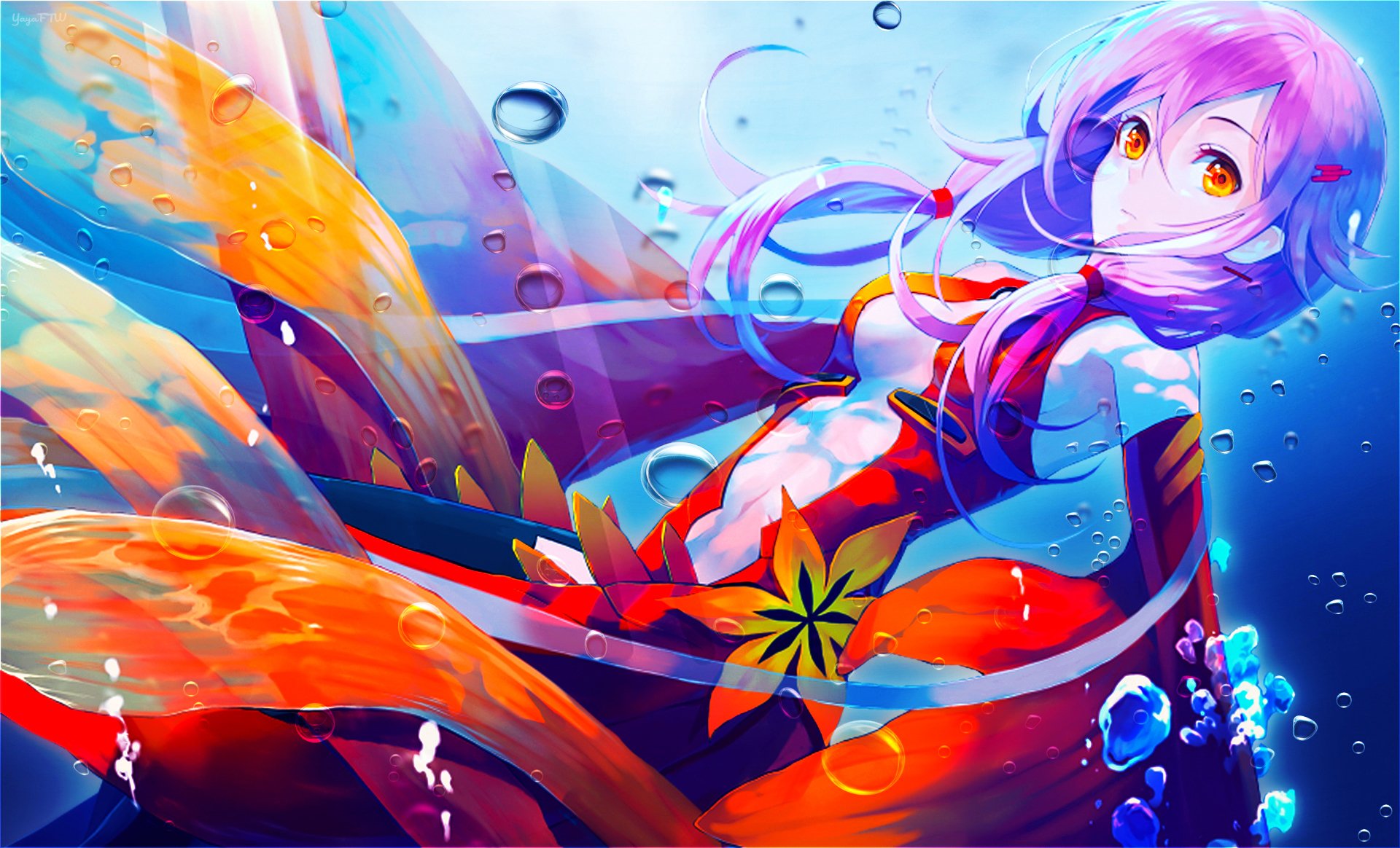 Guilty Crown Background Inori - HD Wallpaper 