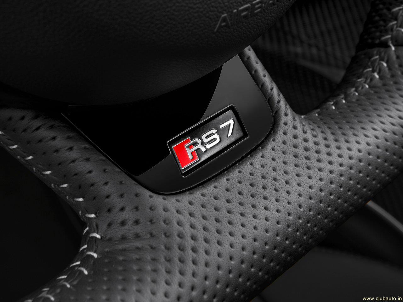 Audi Rs7 Sportback - Audi Rs Steering Wheel Badge - HD Wallpaper 